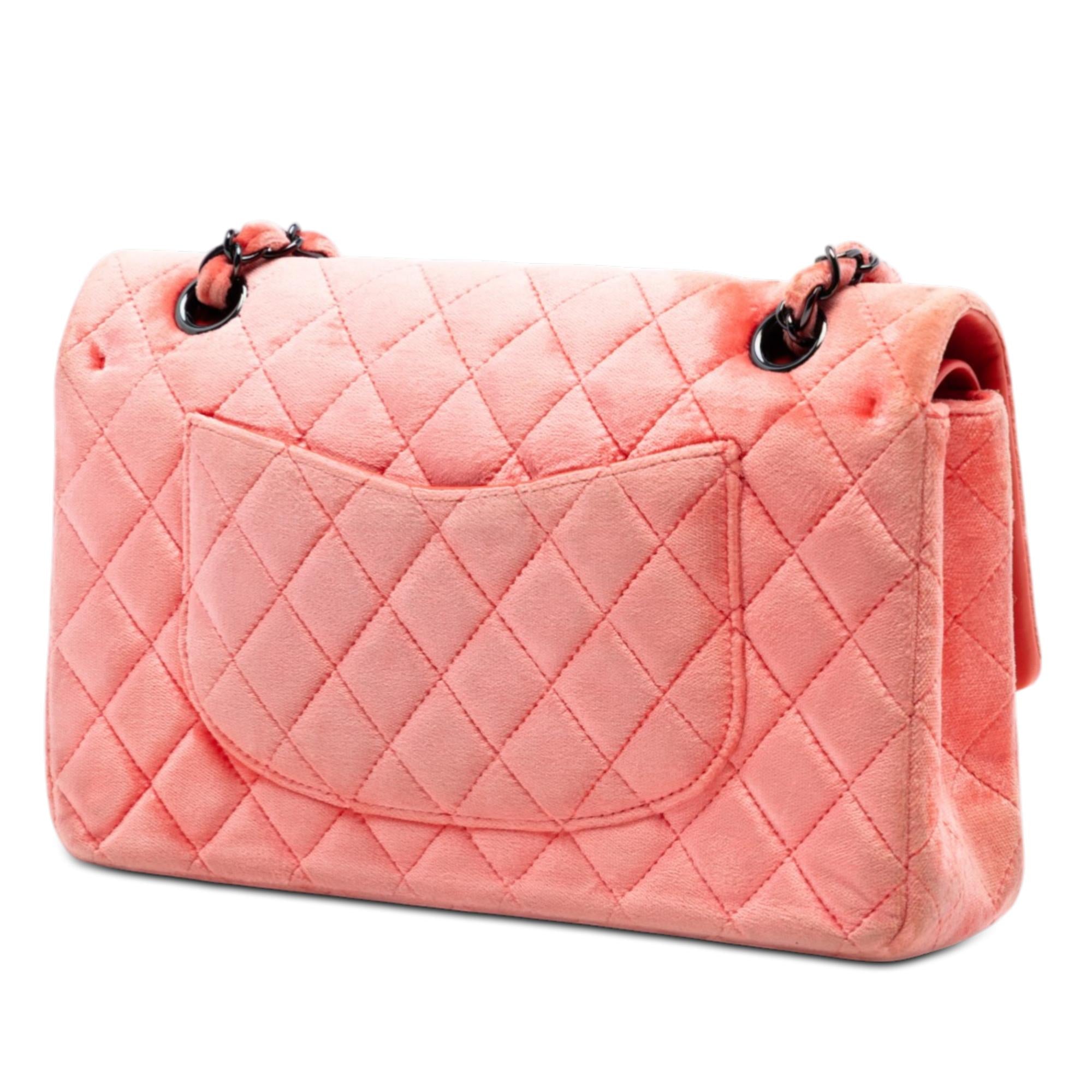 Chanel Medium Classic Velvet Double Flap