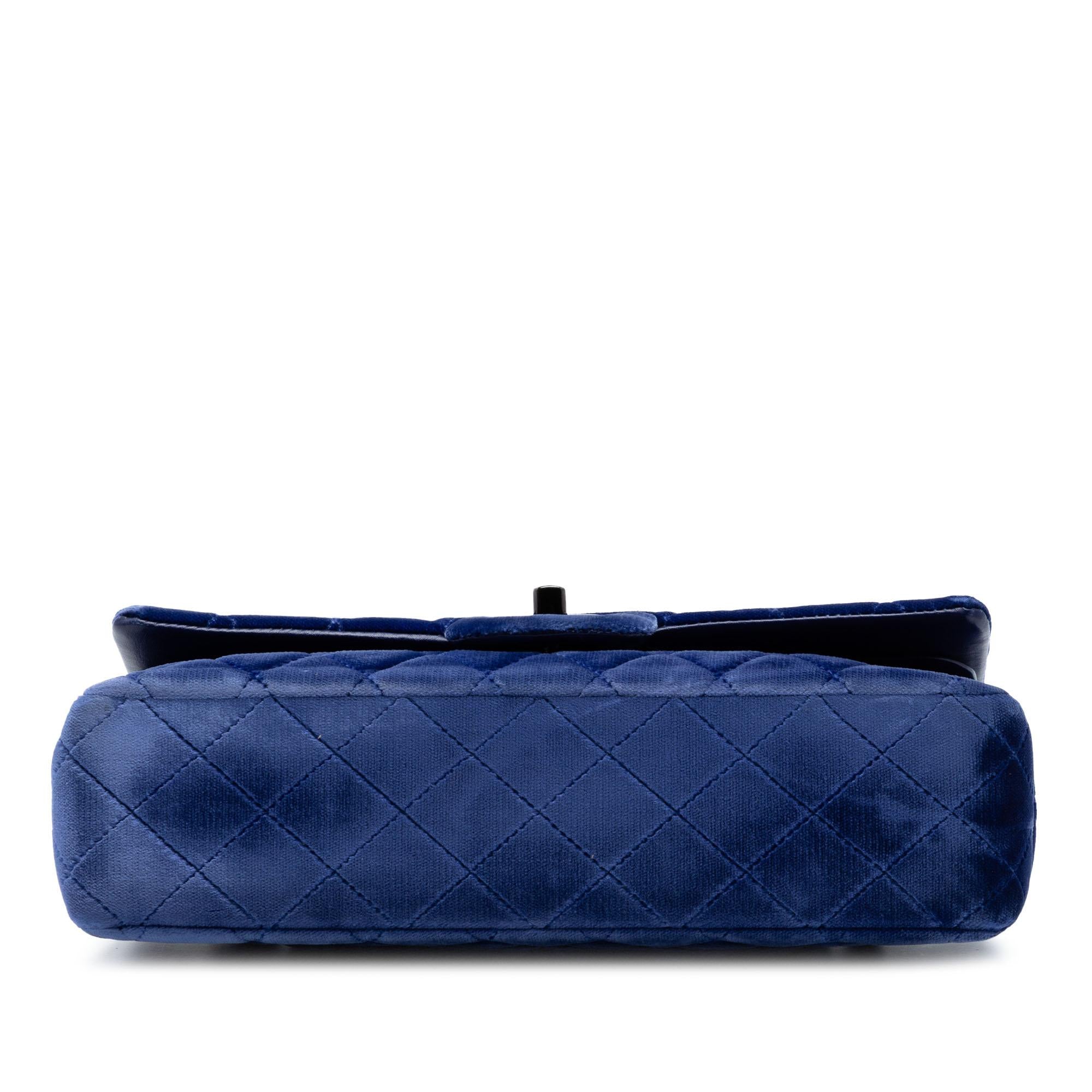 Chanel Medium Classic Velvet Double Flap