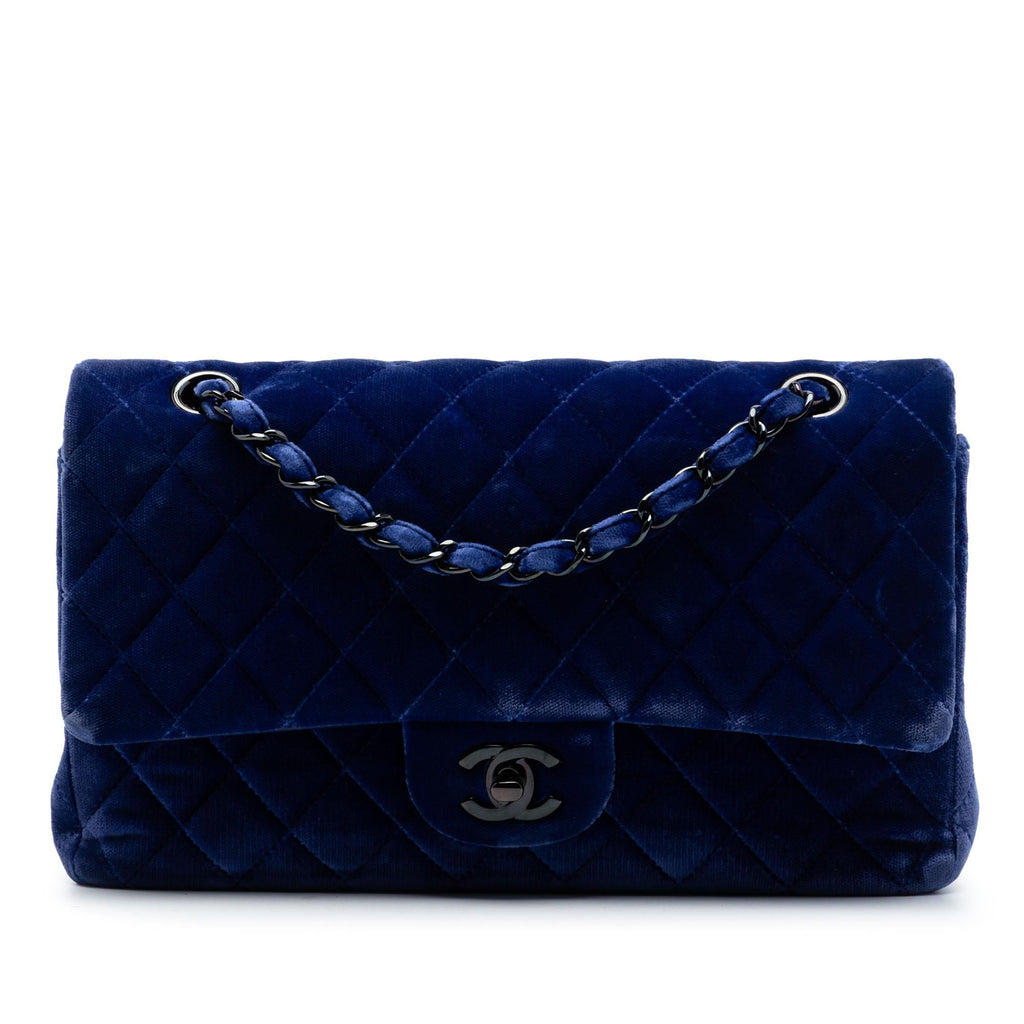 Chanel Medium Classic Velvet Double Flap