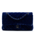 Chanel Medium Classic Velvet Double Flap