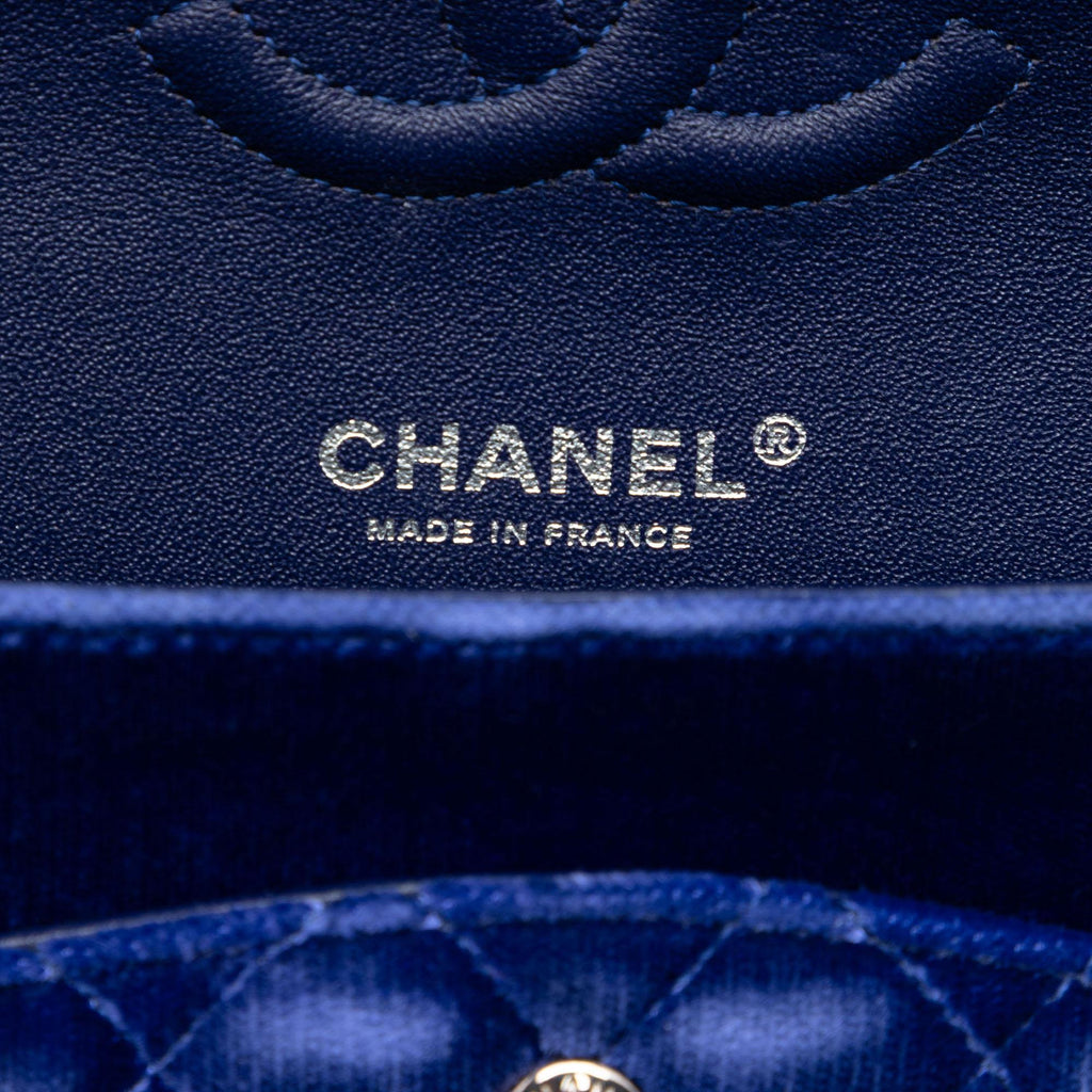 Chanel Medium Classic Velvet Double Flap