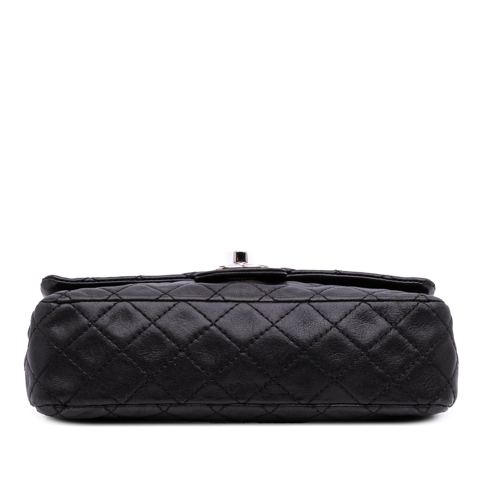 Chanel Medium Classic Washed Lambskin Bijoux Chain Double Flap