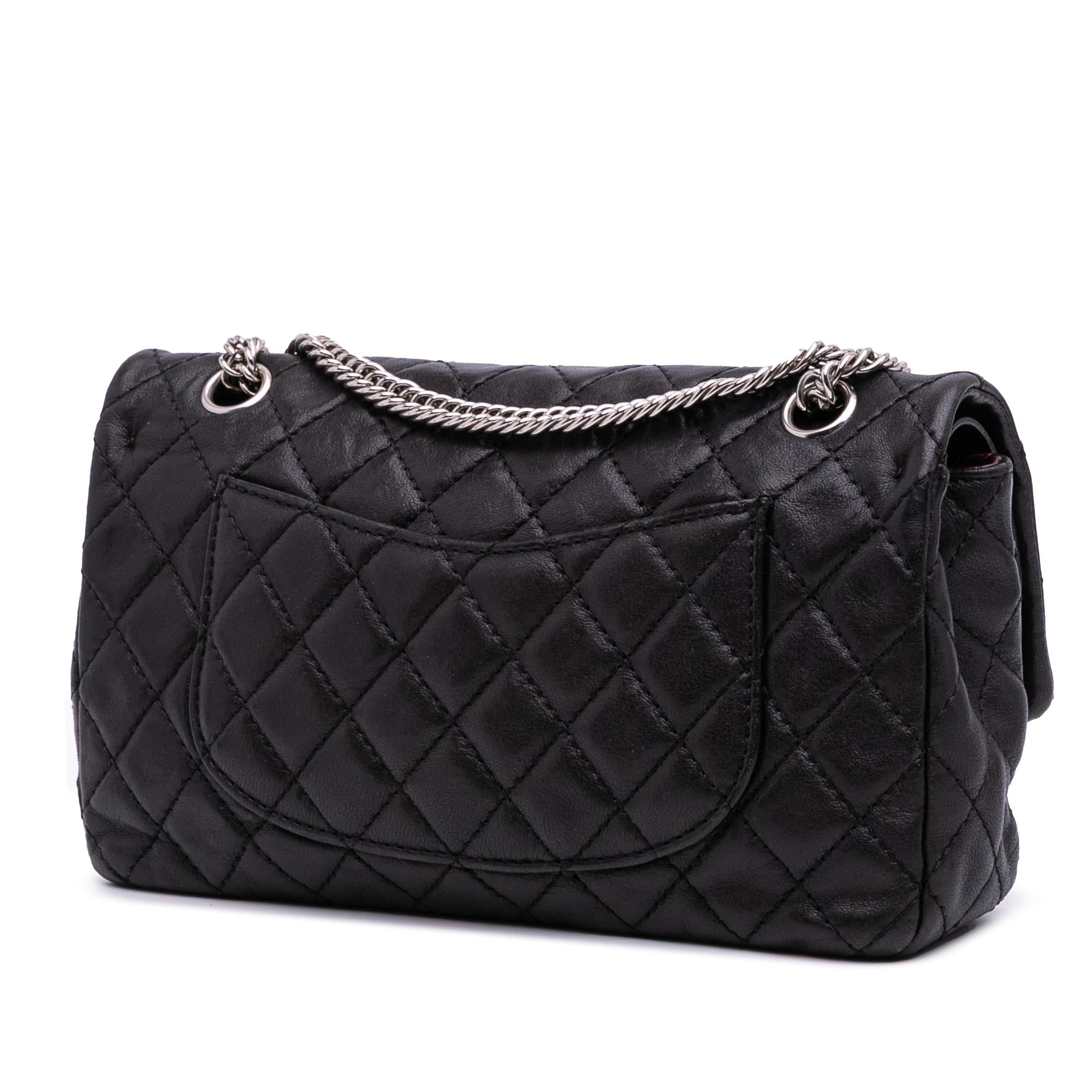 Chanel Medium Classic Washed Lambskin Bijoux Chain Double Flap
