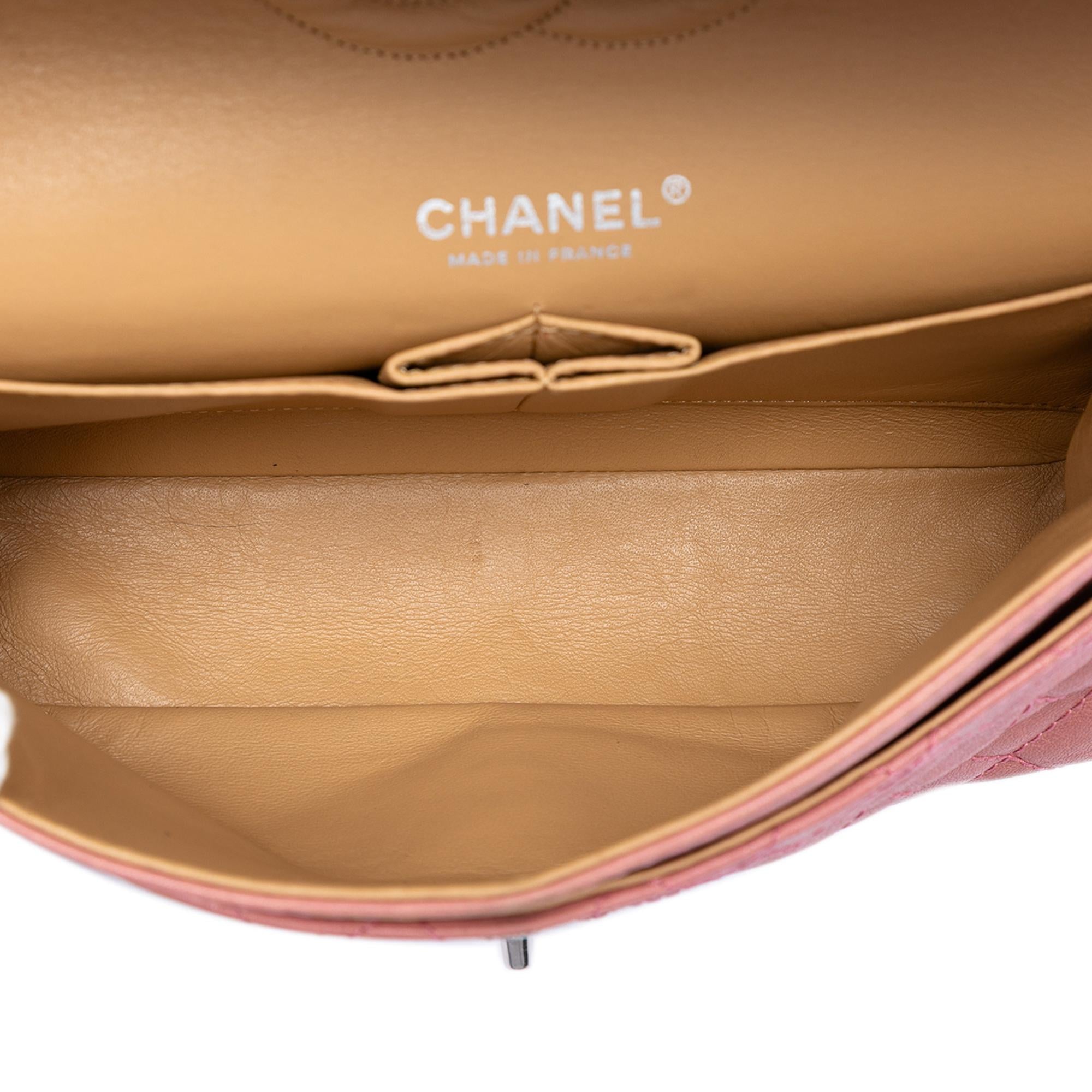 Chanel Medium Classic Washed Lambskin Bijoux Chain Double Flap