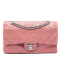 Chanel Medium Classic Washed Lambskin Bijoux Chain Double Flap