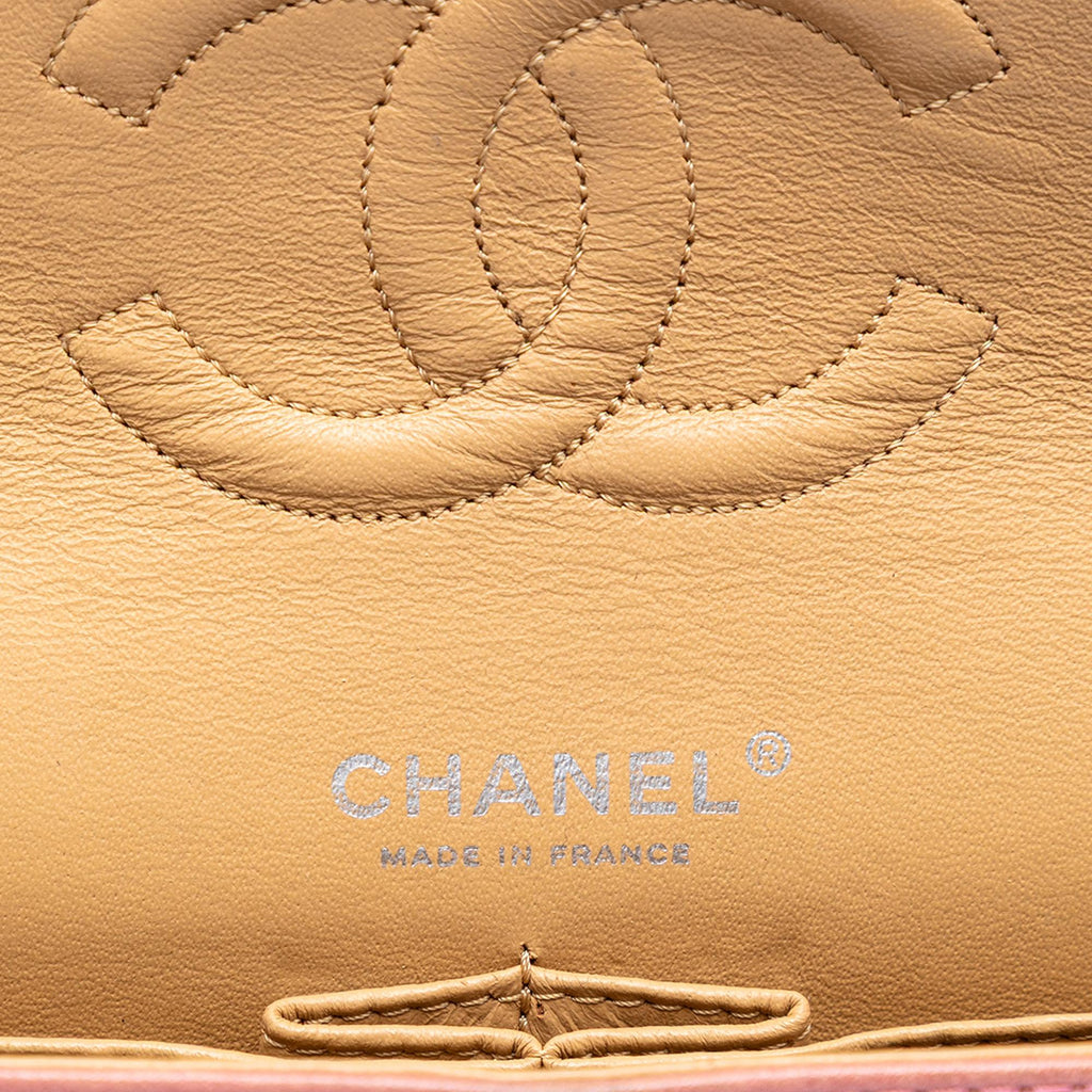 Chanel Medium Classic Washed Lambskin Bijoux Chain Double Flap