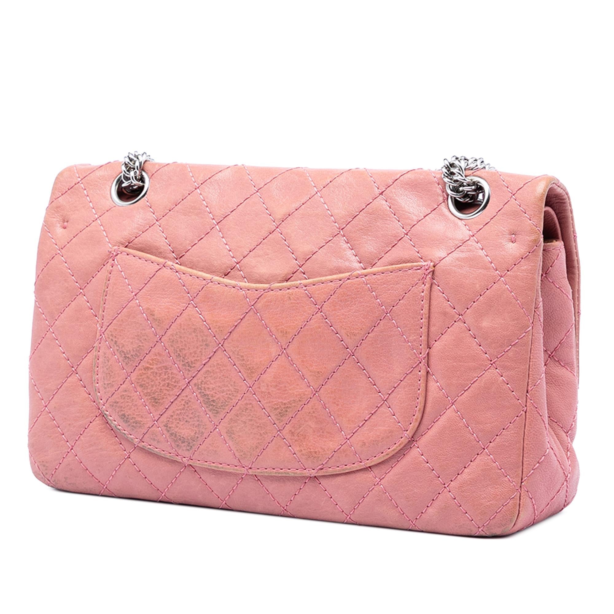 Chanel Medium Classic Washed Lambskin Bijoux Chain Double Flap