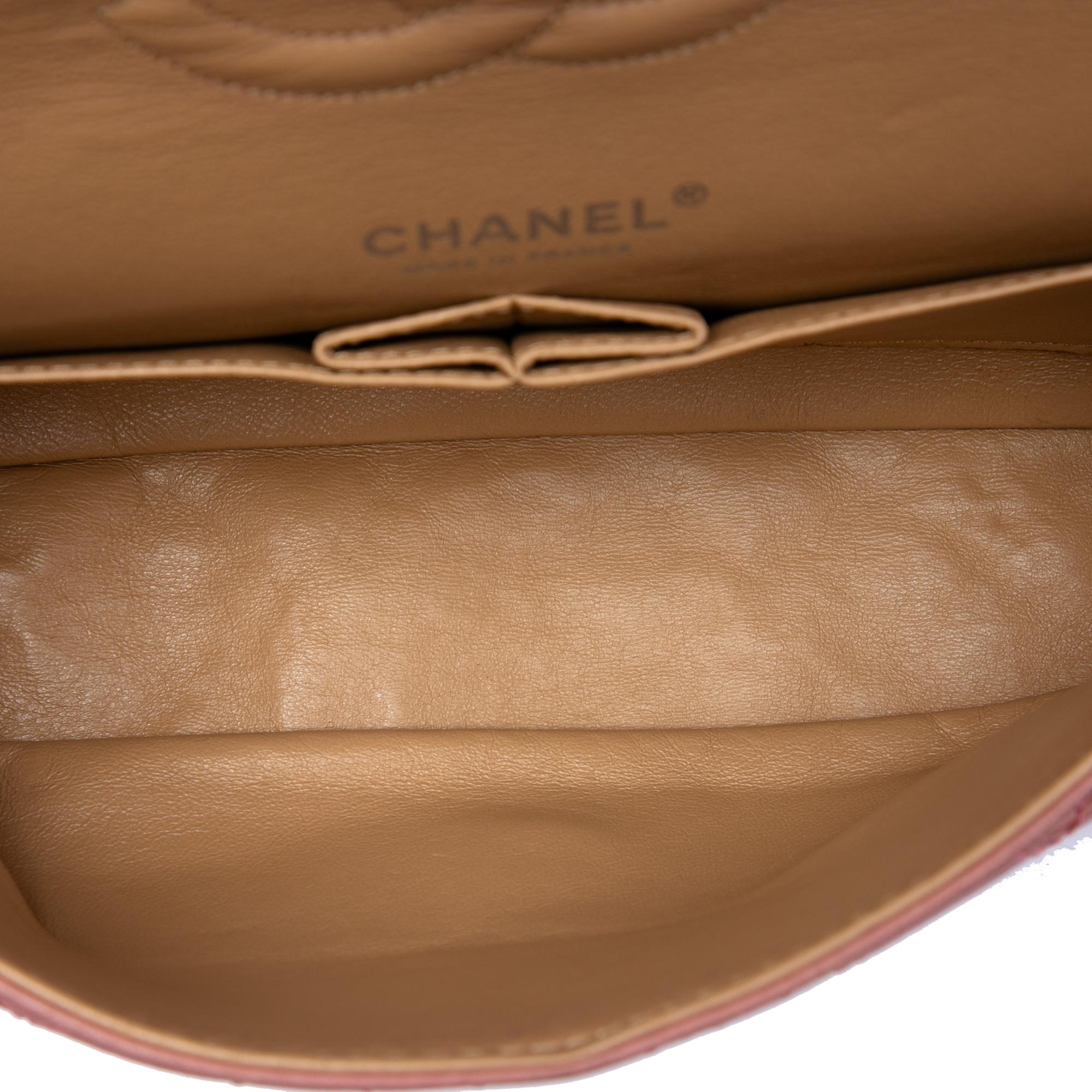 Chanel Medium Classic Washed Lambskin Bijoux Chain Double Flap