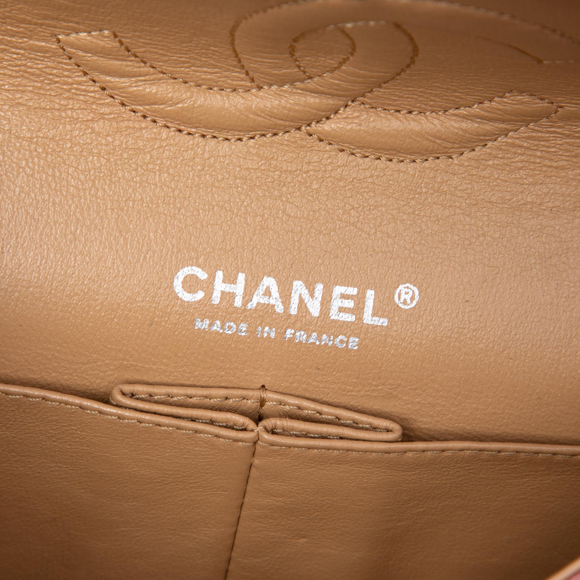 Chanel Medium Classic Washed Lambskin Bijoux Chain Double Flap