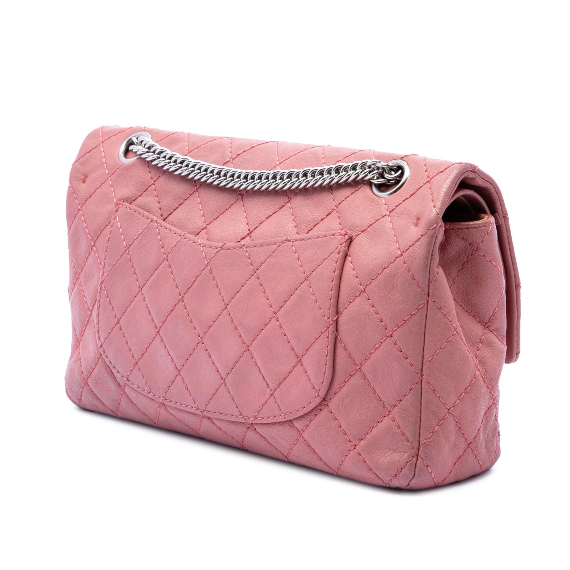Chanel Medium Classic Washed Lambskin Bijoux Chain Double Flap