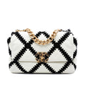 Chanel Medium Crochet Calfskin 19 Flap