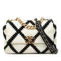 Chanel Medium Crochet Calfskin 19 Flap