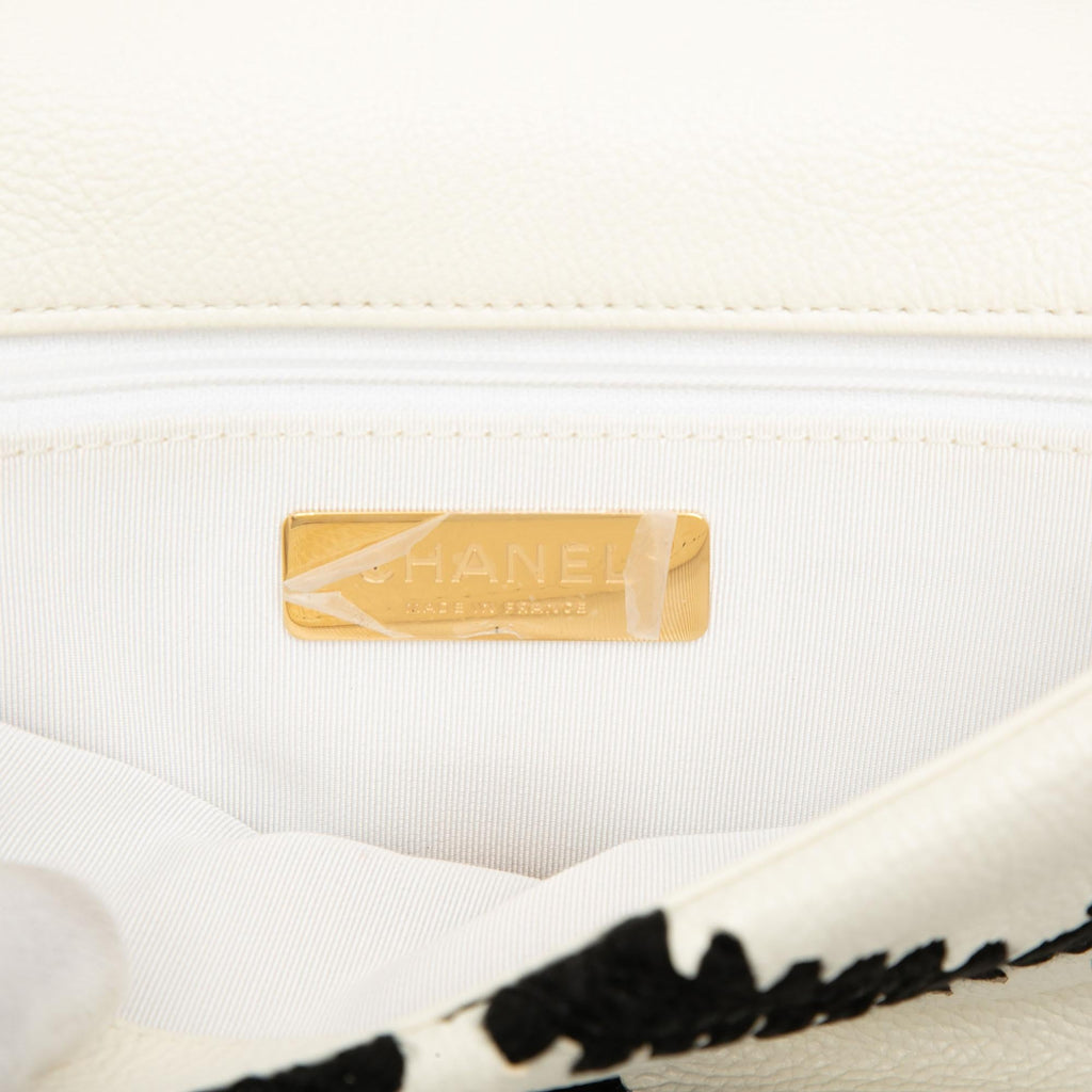 Chanel Medium Crochet Calfskin 19 Flap