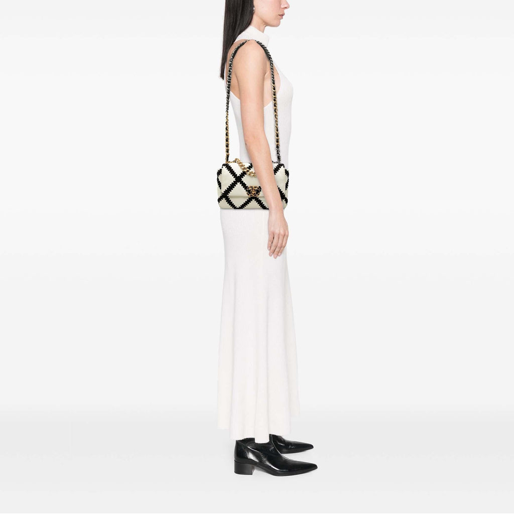 Chanel Medium Crochet Calfskin 19 Flap