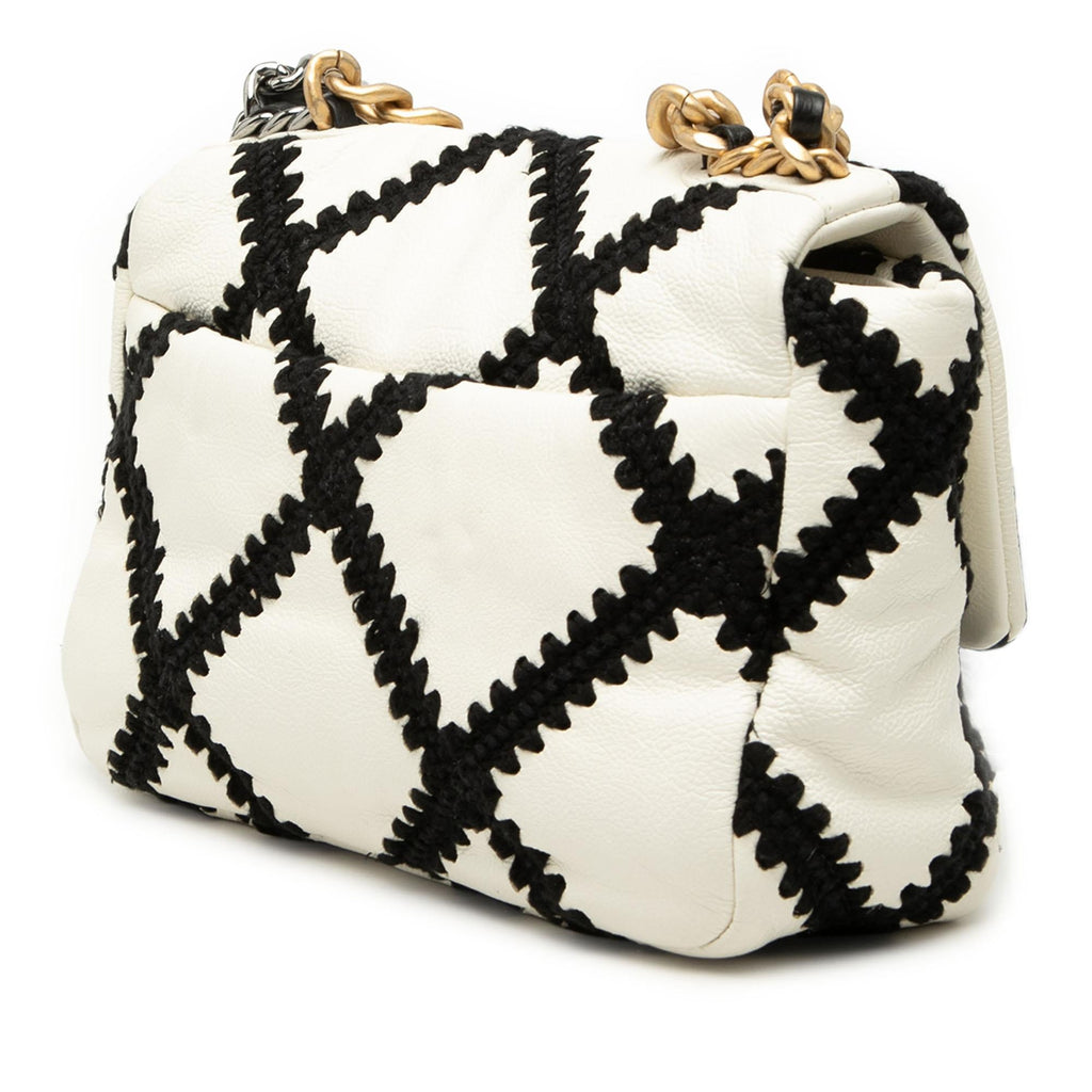 Chanel Medium Crochet Calfskin 19 Flap