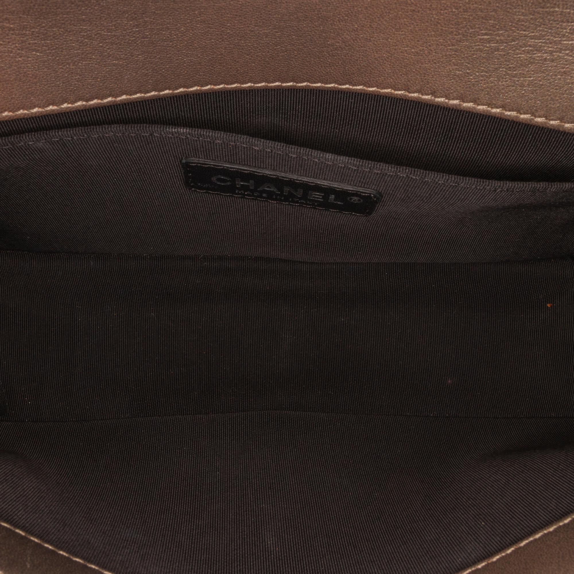 Chanel Medium Crystal Embellished Goatskin Boy