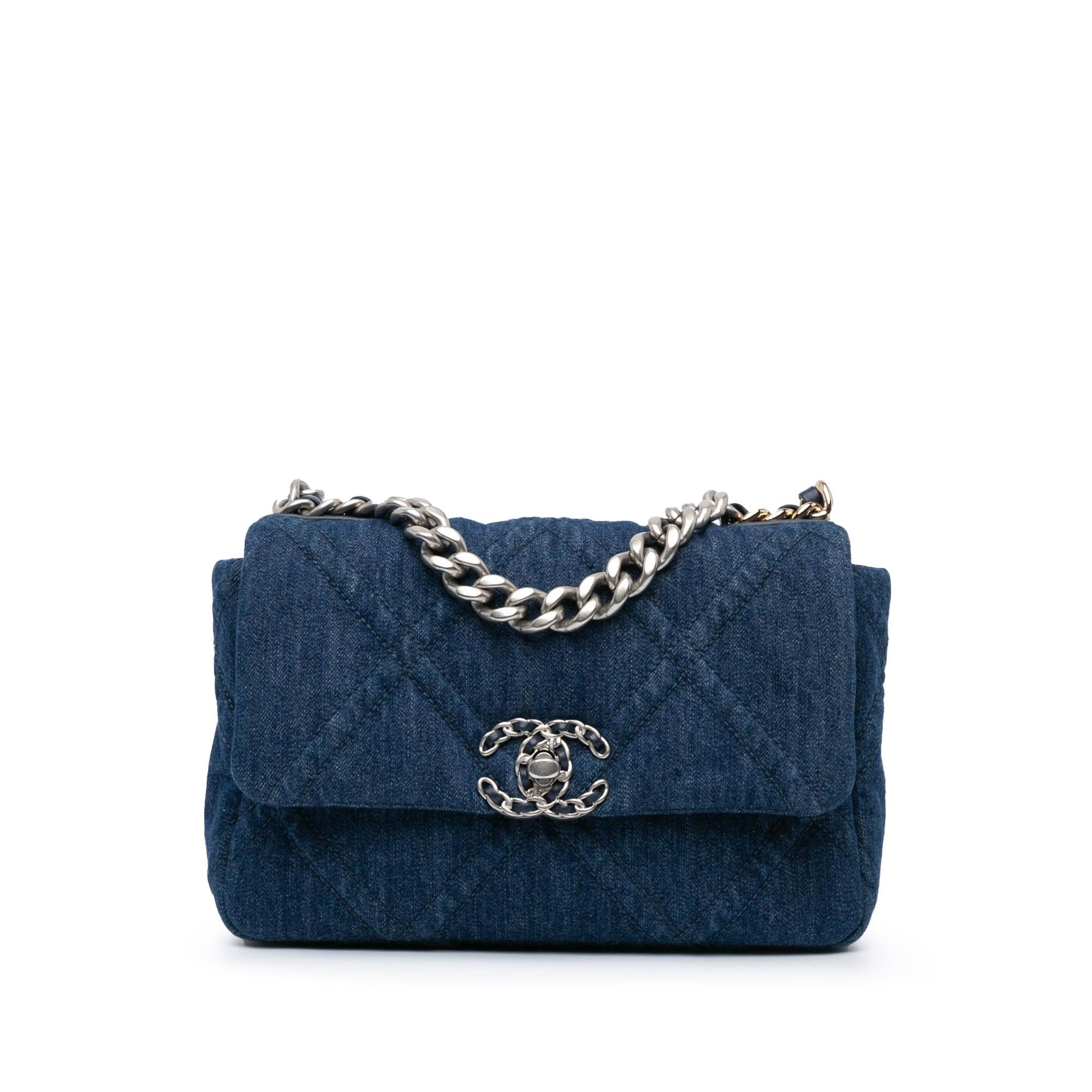 Chanel Medium Denim 19 Flap (SHG-WWUBIh)
