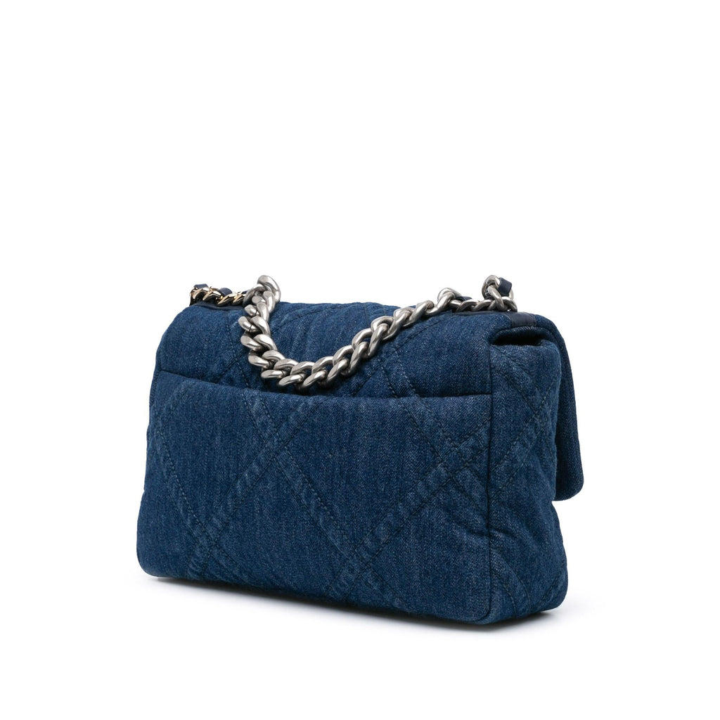 Chanel Medium Denim 19 Flap (SHG-WWUBIh)