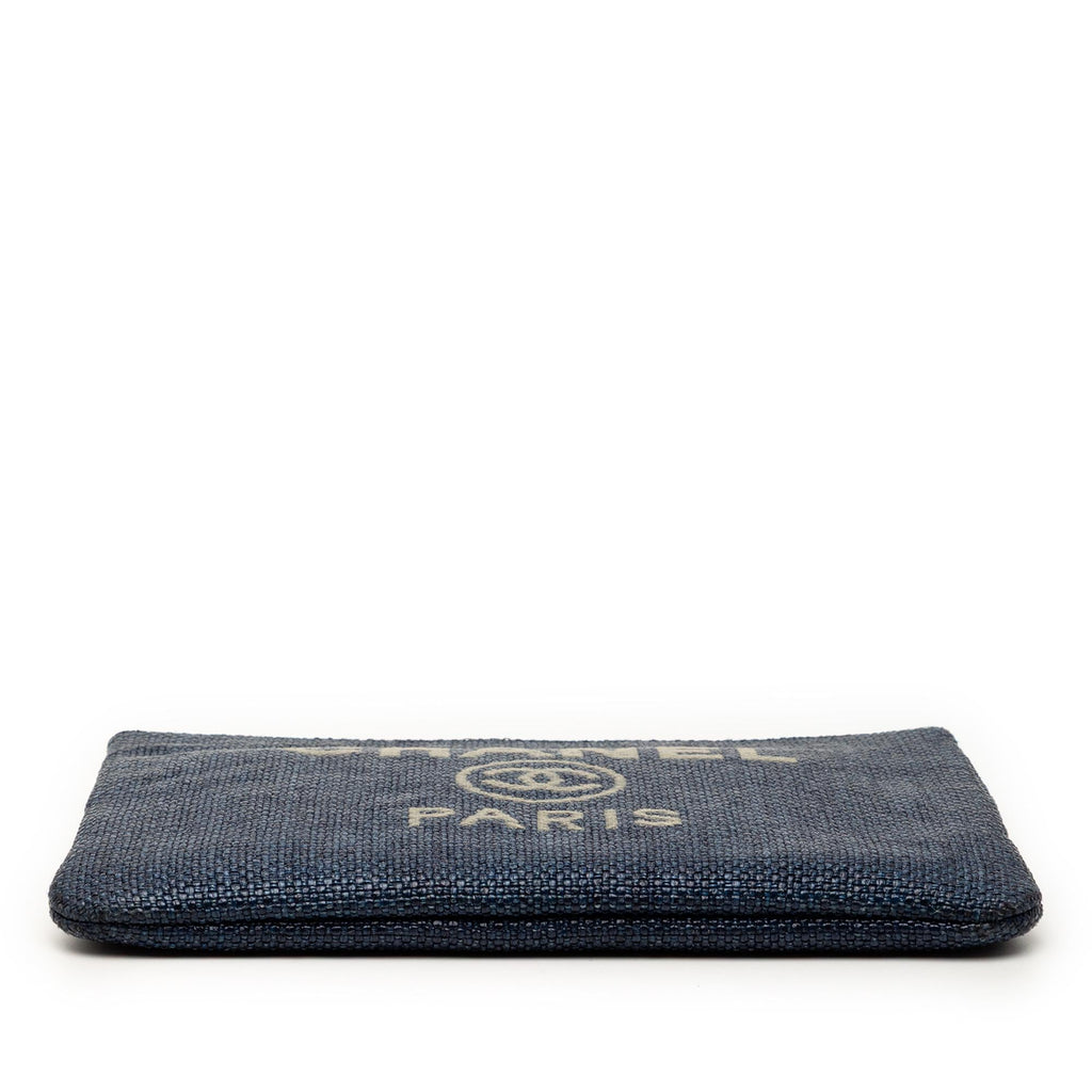 Chanel Medium Denim Deauville O Case Clutch