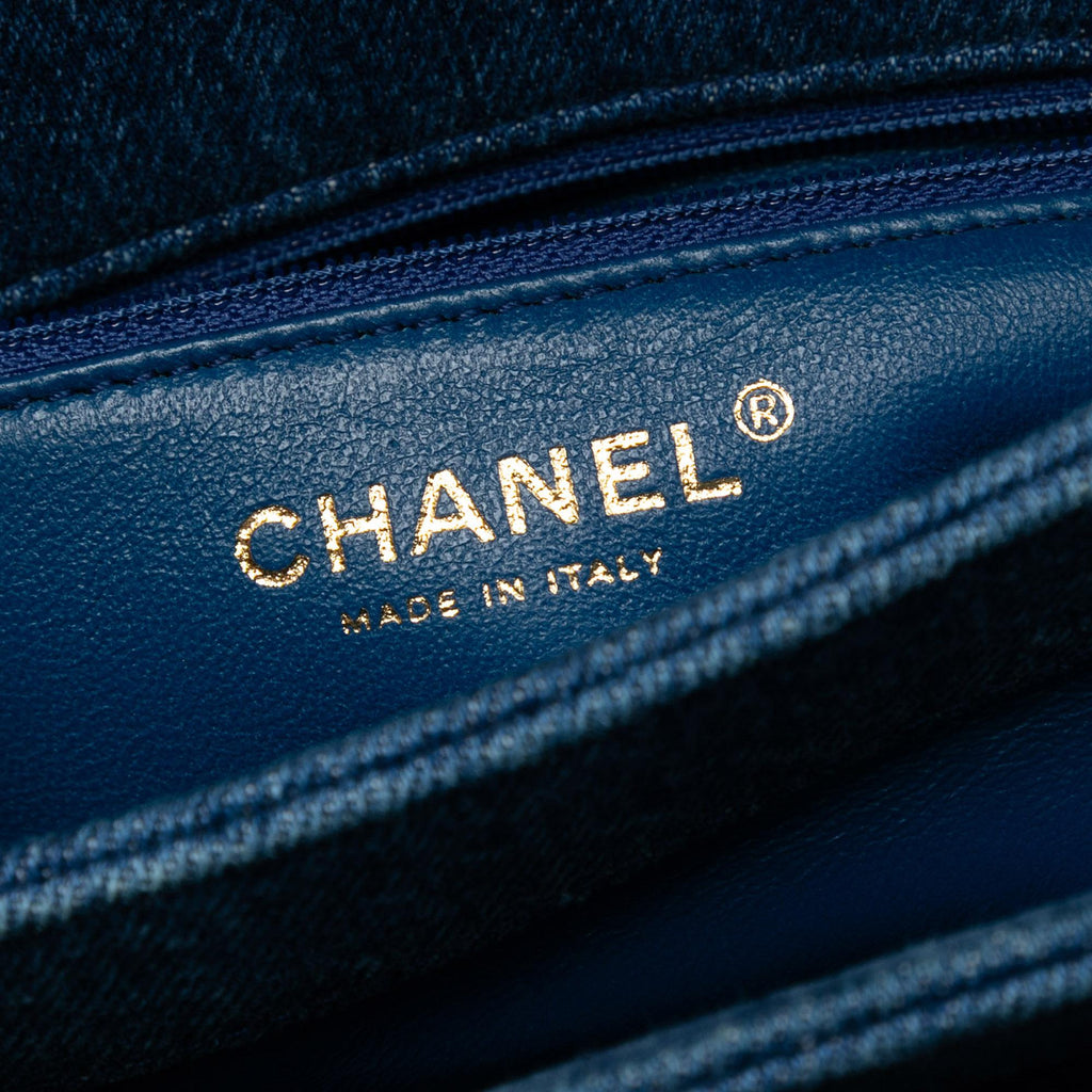 Chanel Medium Denim Trendy CC Top Handle Bag