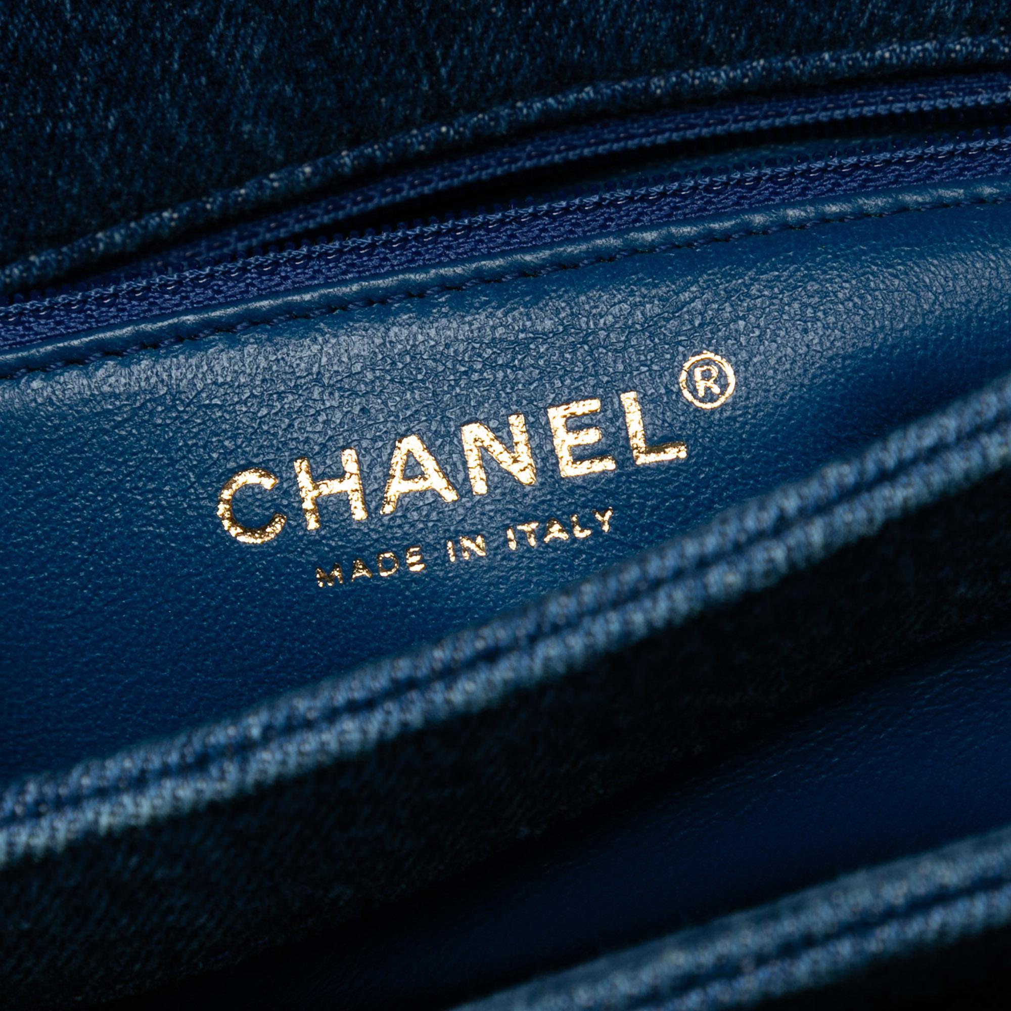 Chanel Medium Denim Trendy CC Top Handle Bag