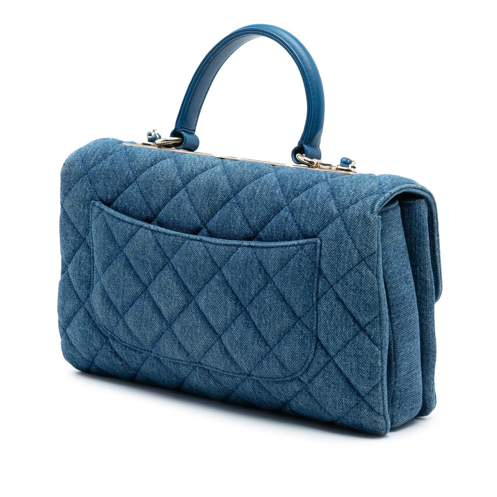 Chanel Medium Denim Trendy CC Top Handle Bag
