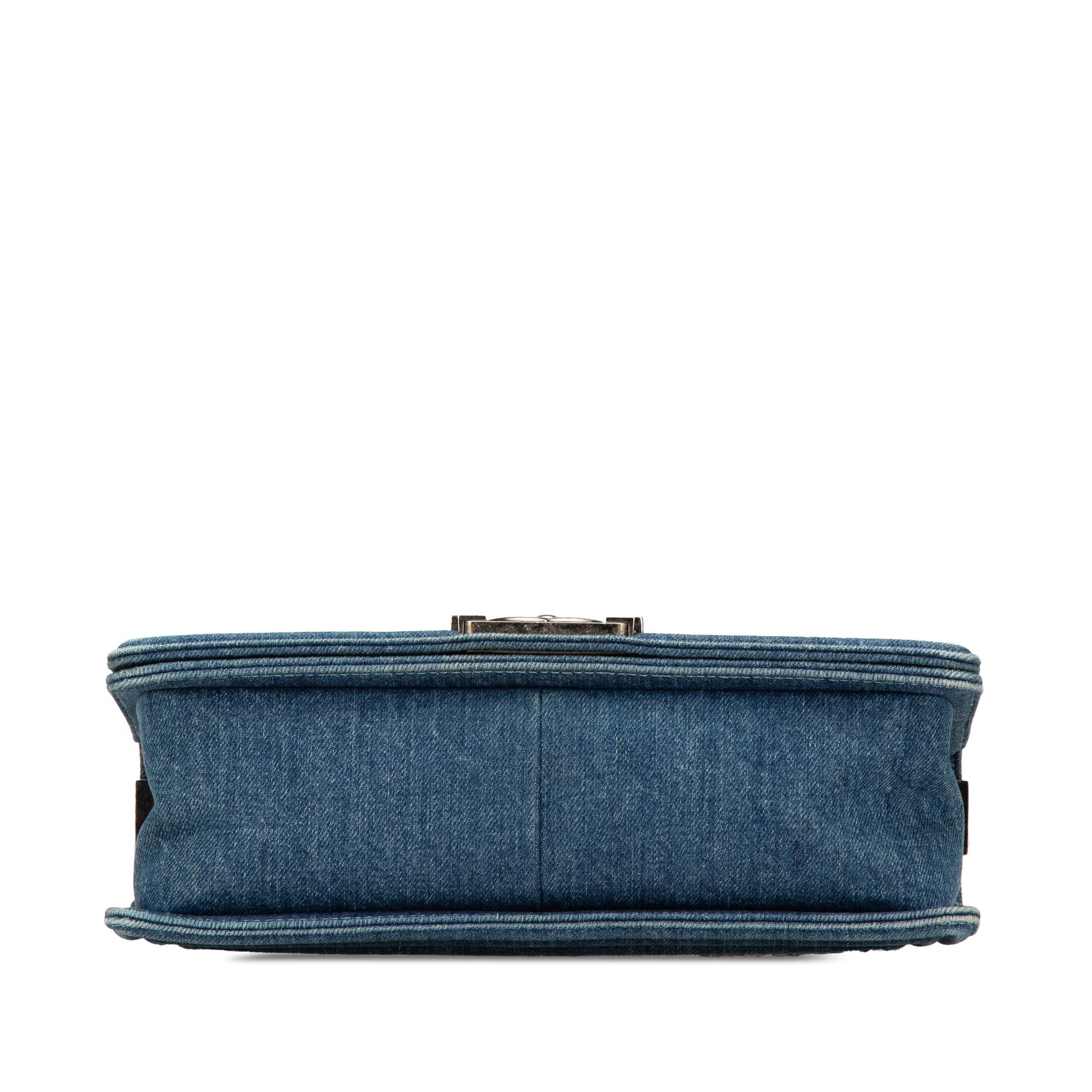 Chanel Medium Denim and Tweed Boy Bag