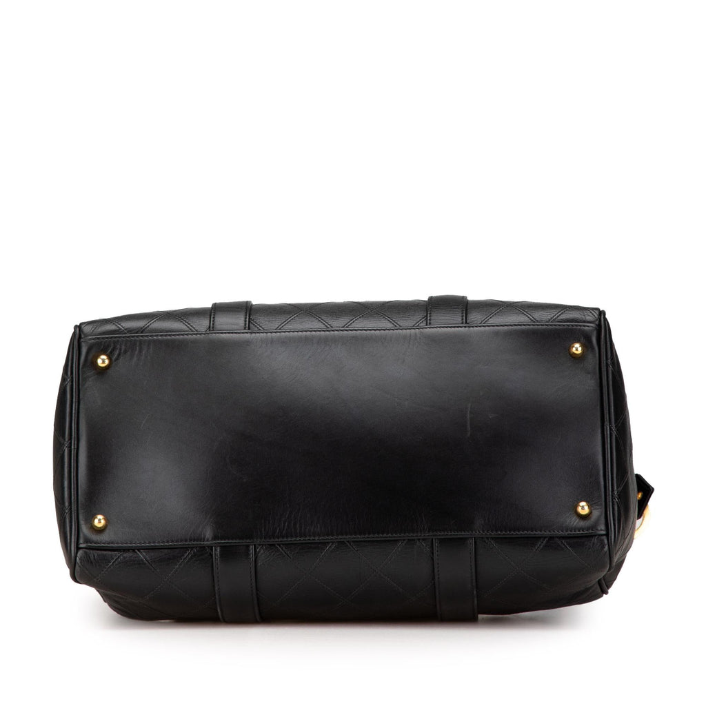 Chanel Medium Diamond Stitch Lambskin Satchel
