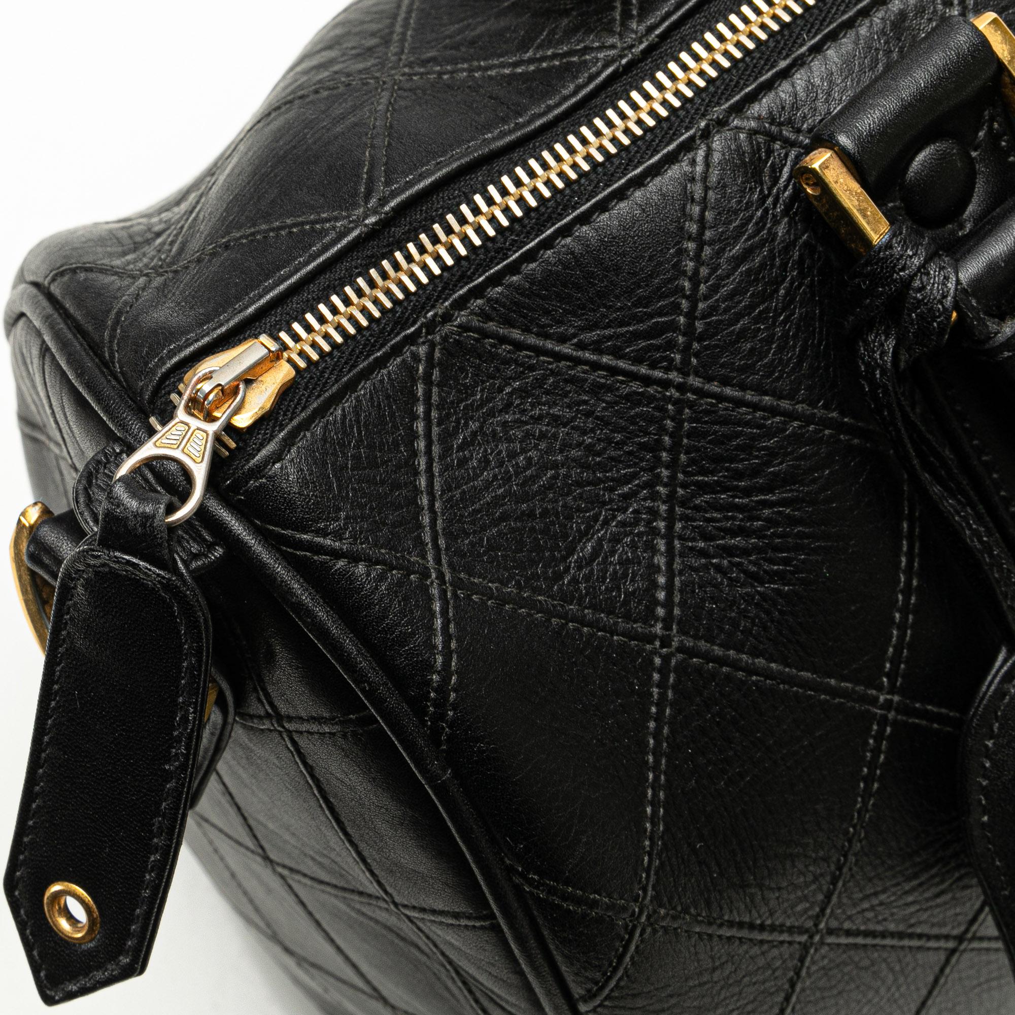 Chanel Medium Diamond Stitch Lambskin Satchel