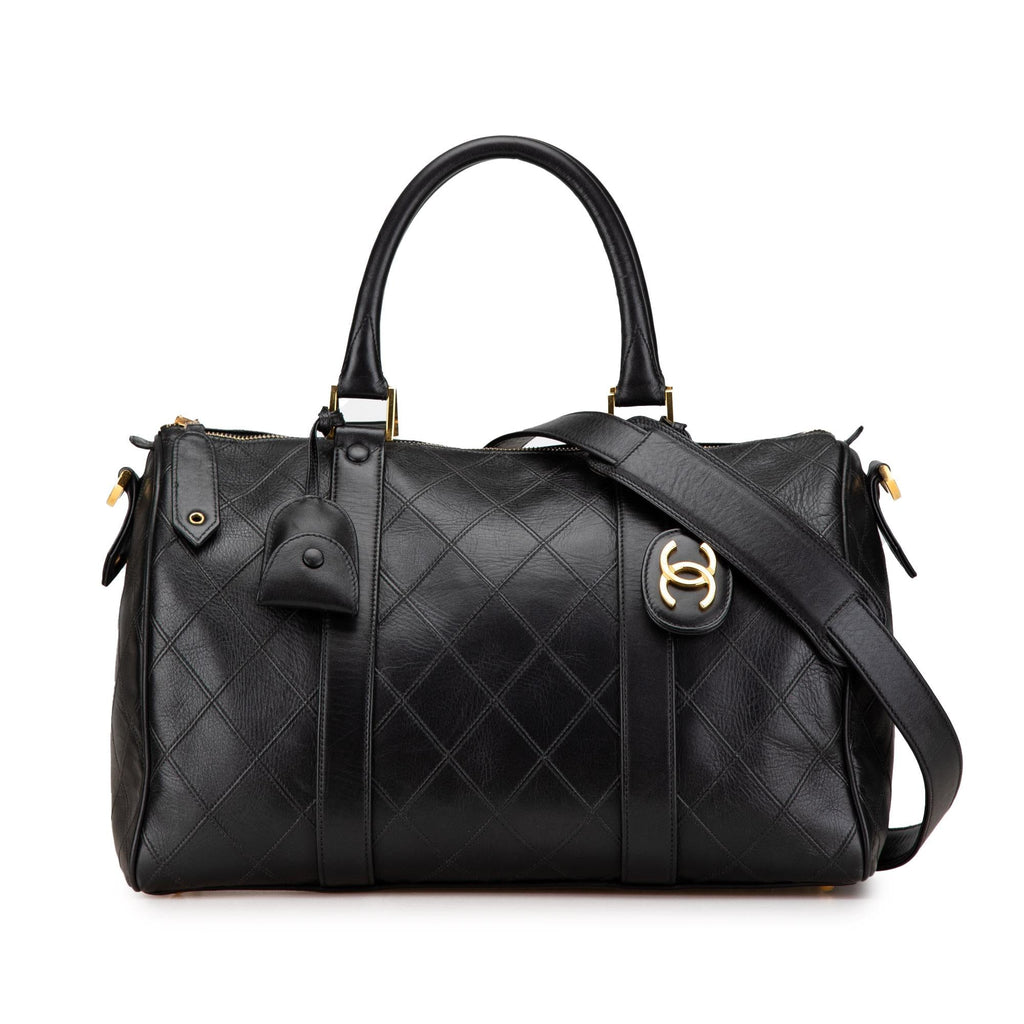 Chanel Medium Diamond Stitch Lambskin Satchel