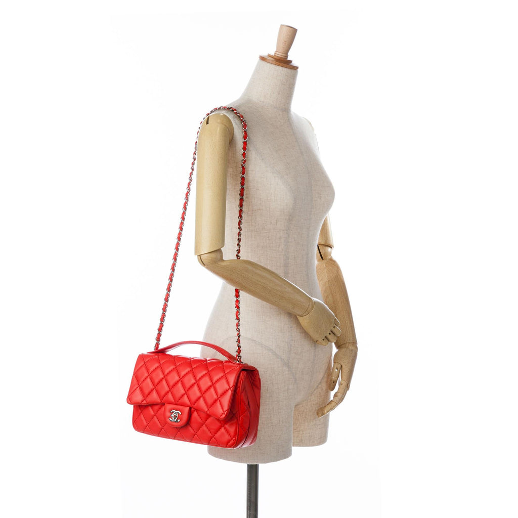 Chanel Medium Easy Carry Flap Satchel (SHG-yyCtMH)