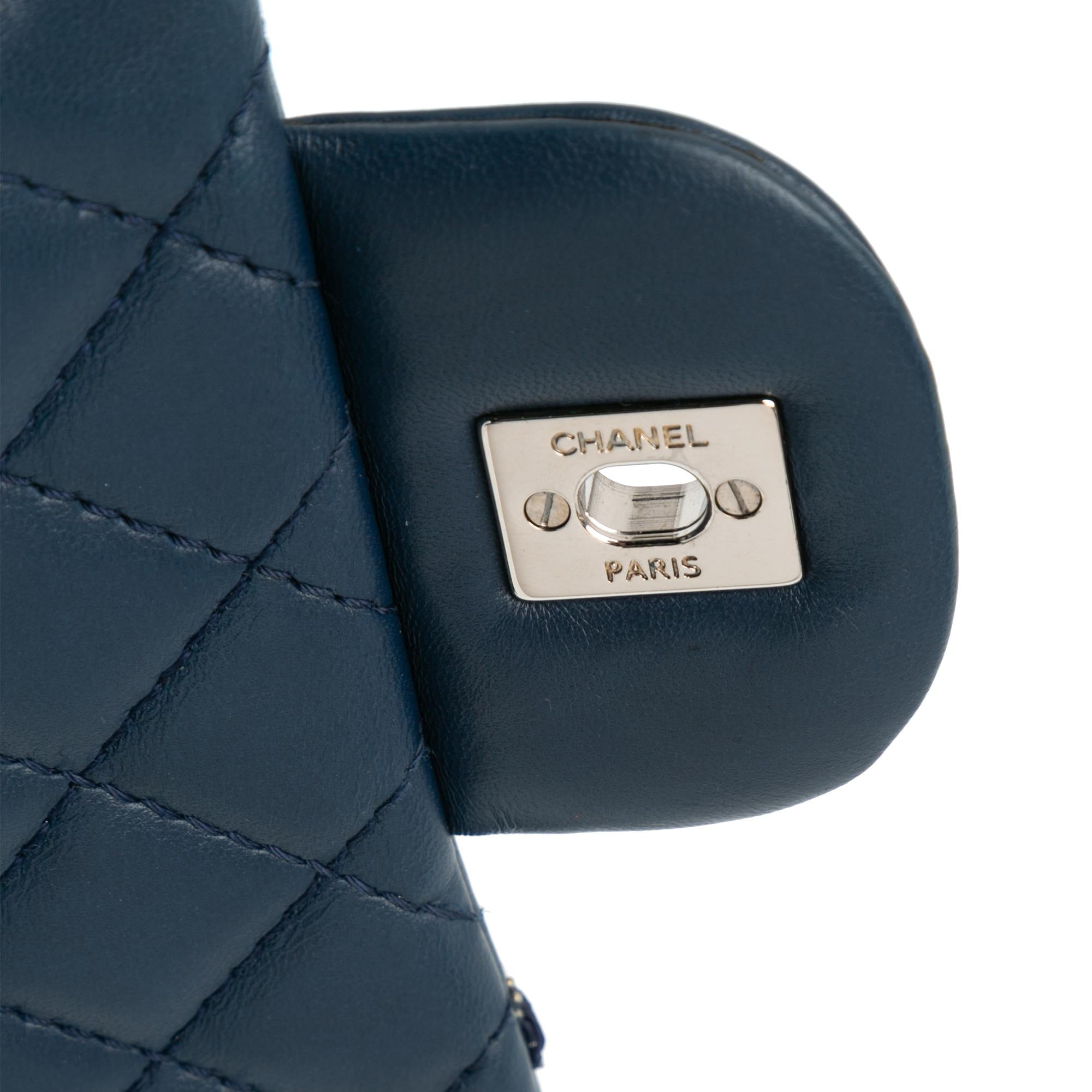 Chanel Medium Embroidered Lambskin Camellia Follies Flap (SHG-TIIm4n)