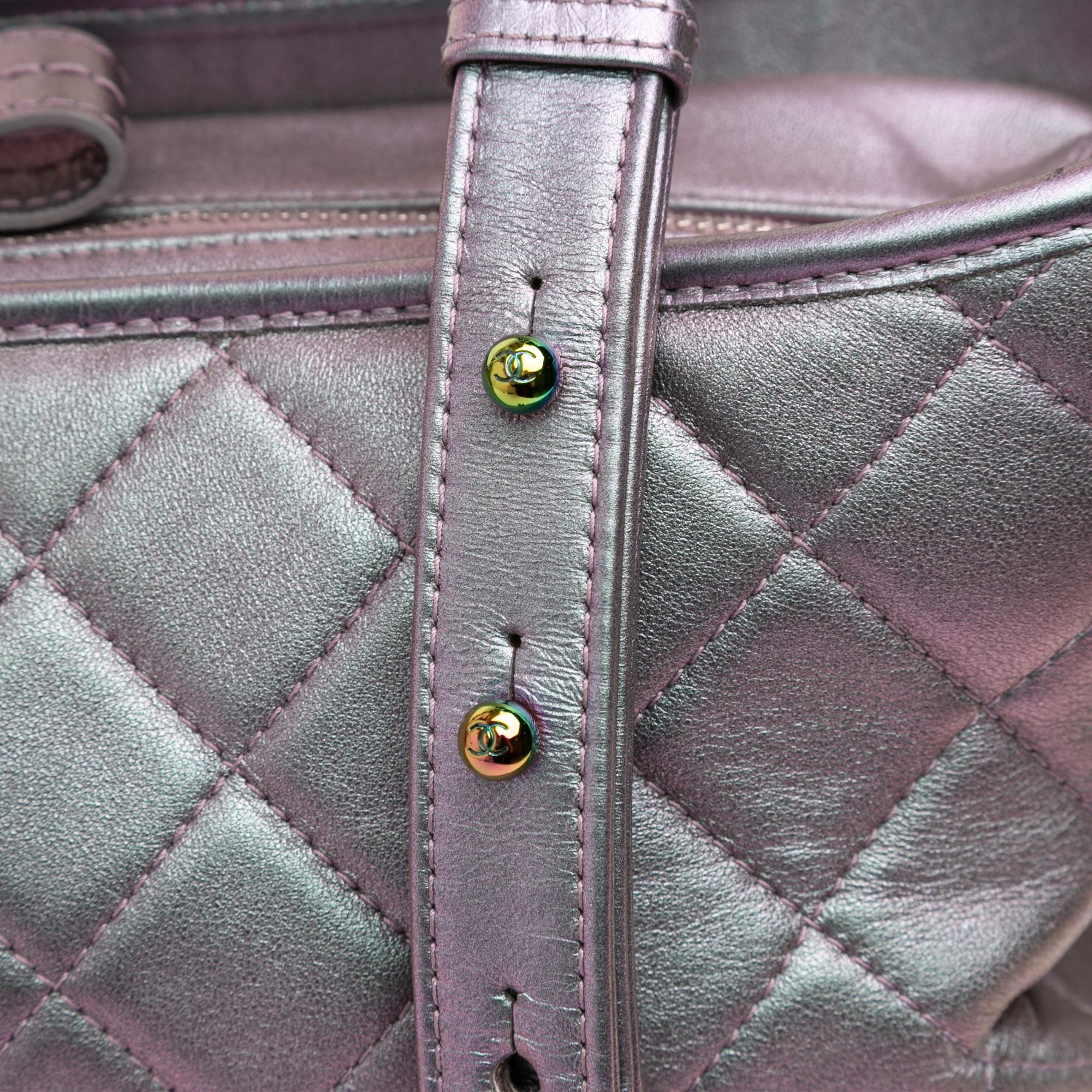 Chanel Medium Iridescent Calfskin Gabrielle Crossbody