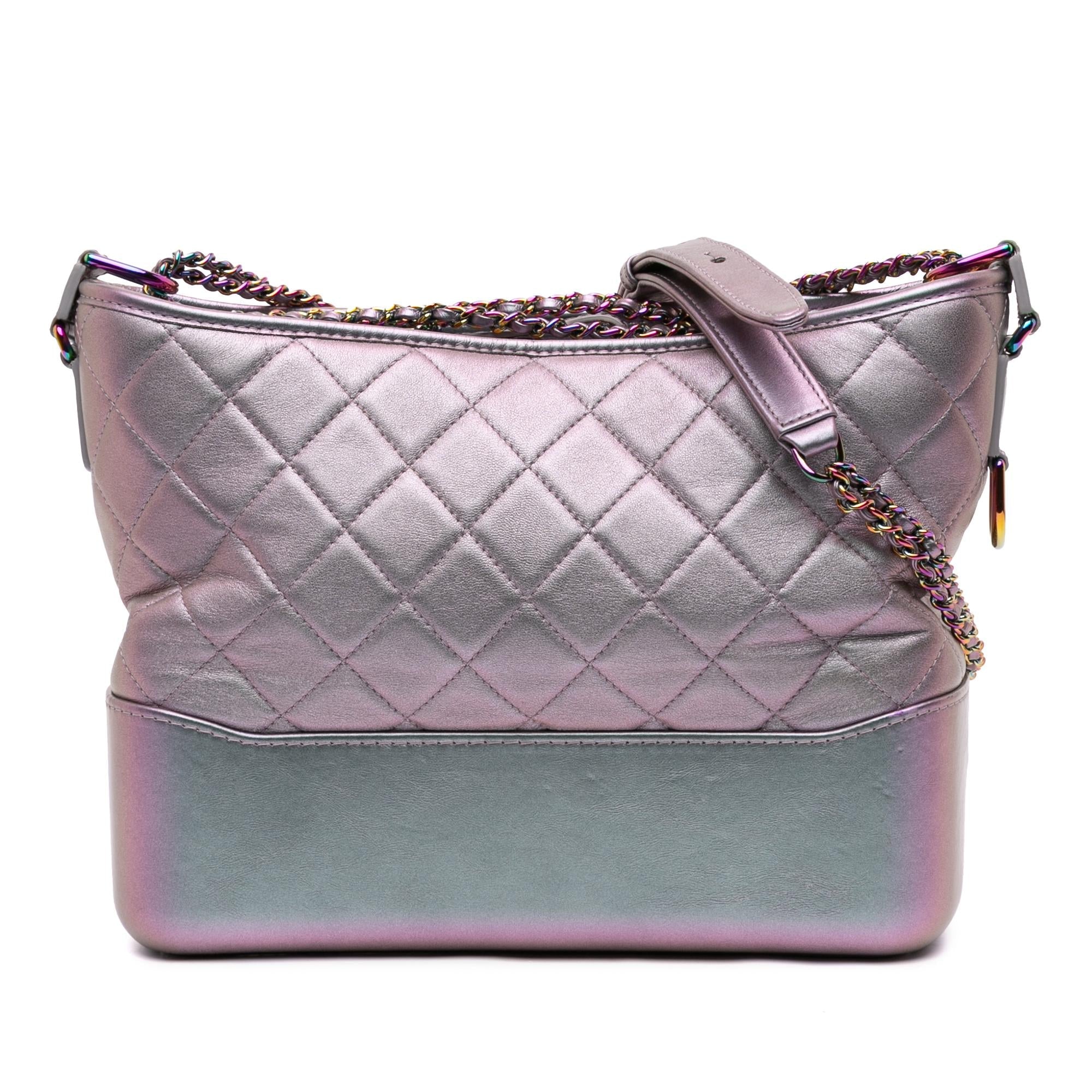Chanel Medium Iridescent Calfskin Gabrielle Crossbody