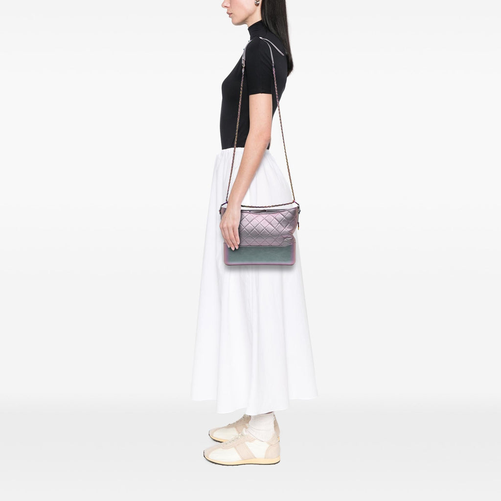 Chanel Medium Iridescent Calfskin Gabrielle Crossbody