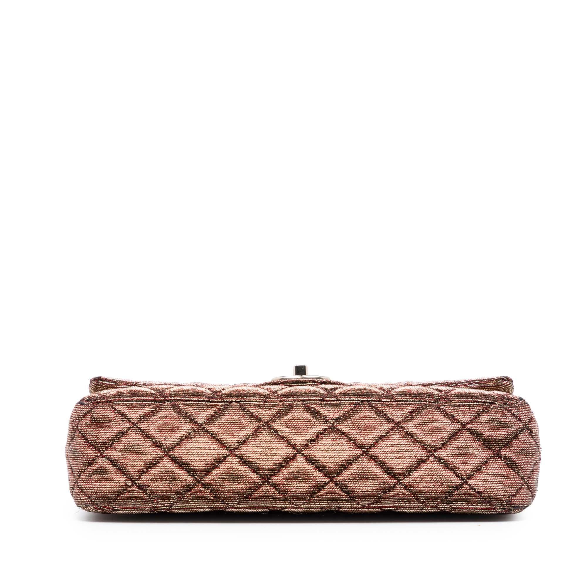Chanel Medium Iridescent Tweed Classic Double Flap