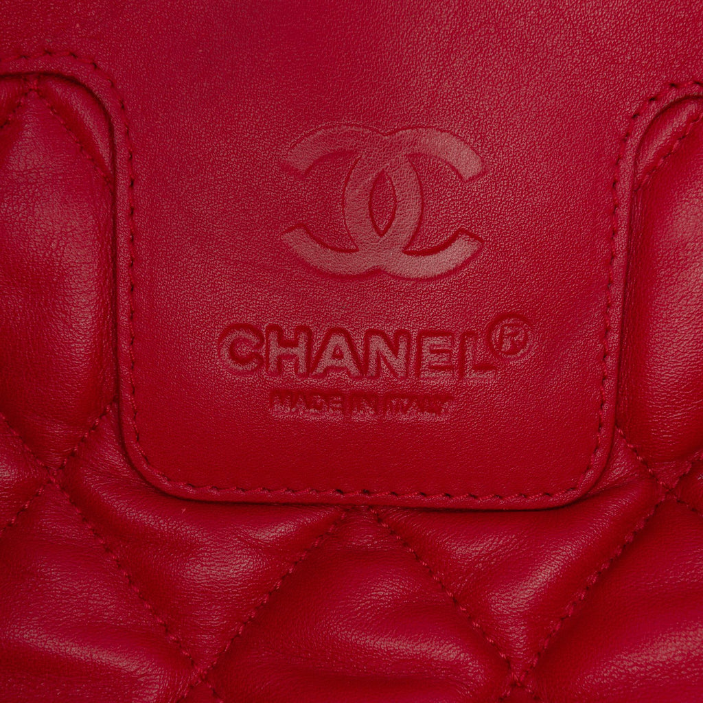 Chanel Medium Jersey Lambskin Reversible Coco Cocoon Tote