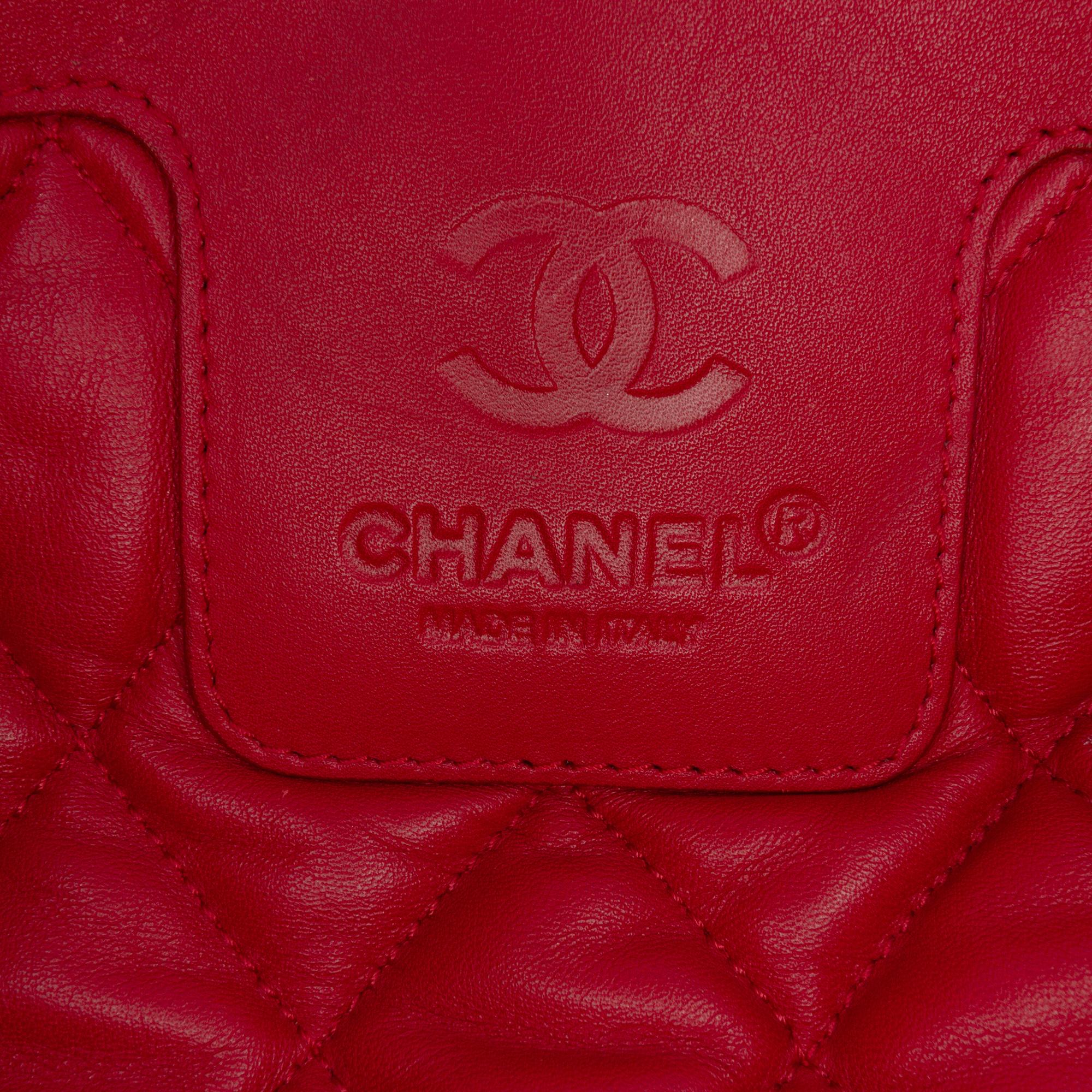 Chanel Medium Jersey Lambskin Reversible Coco Cocoon Tote