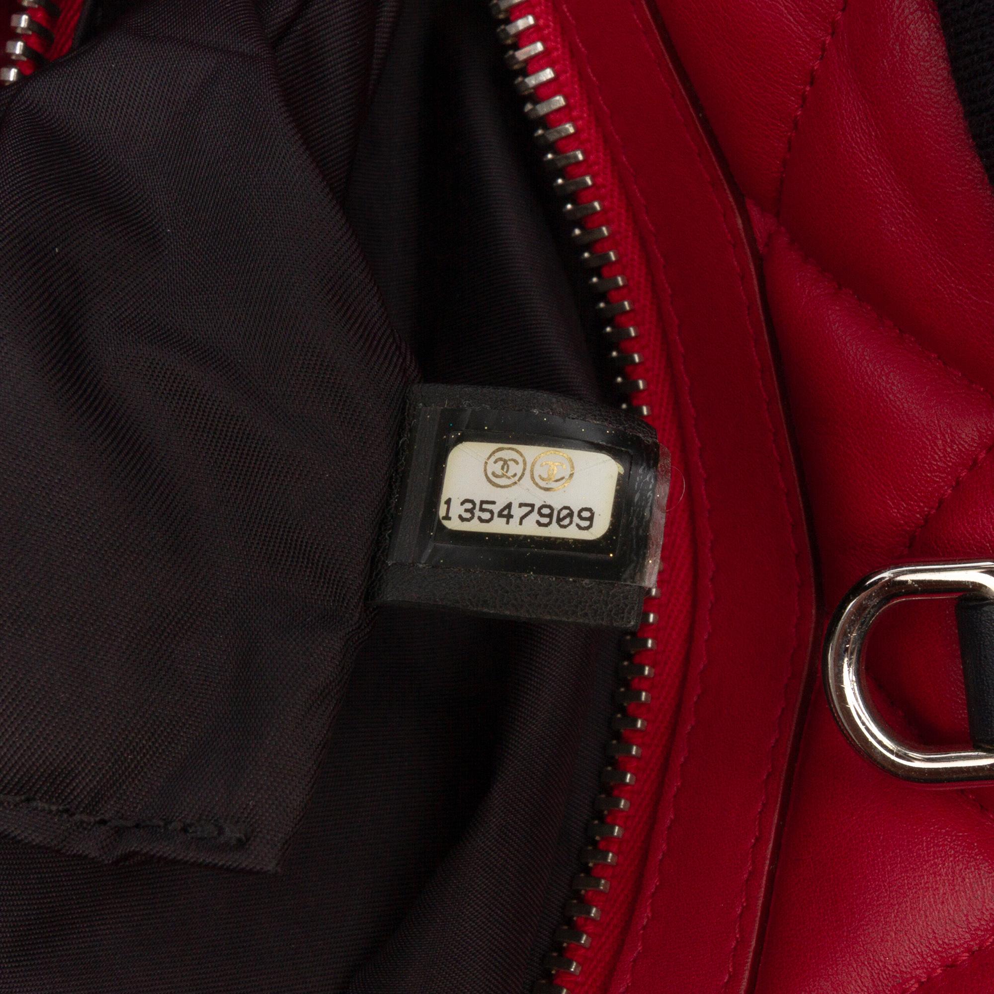 Chanel Medium Jersey Lambskin Reversible Coco Cocoon Tote