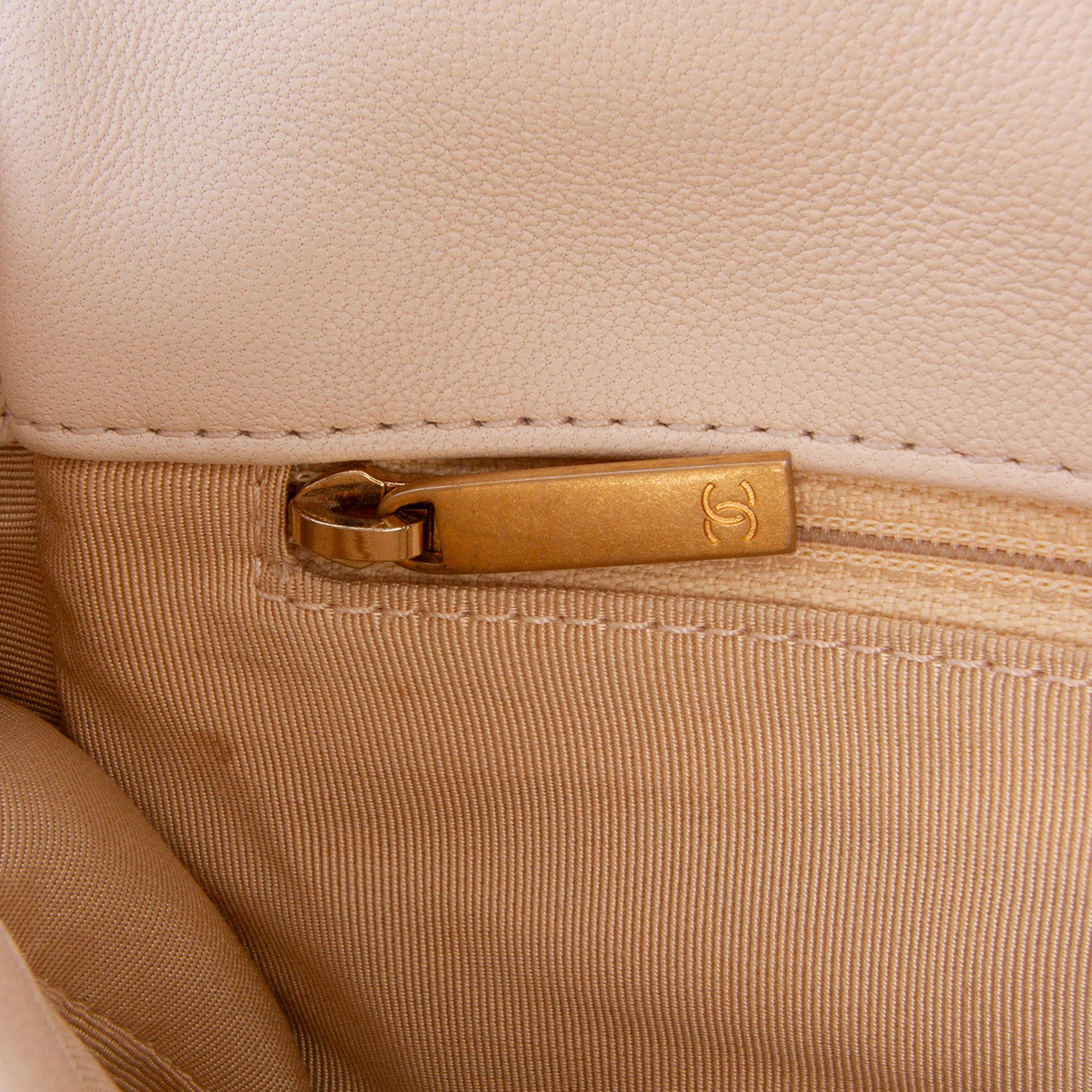 Chanel Medium Lambskin 19 Flap