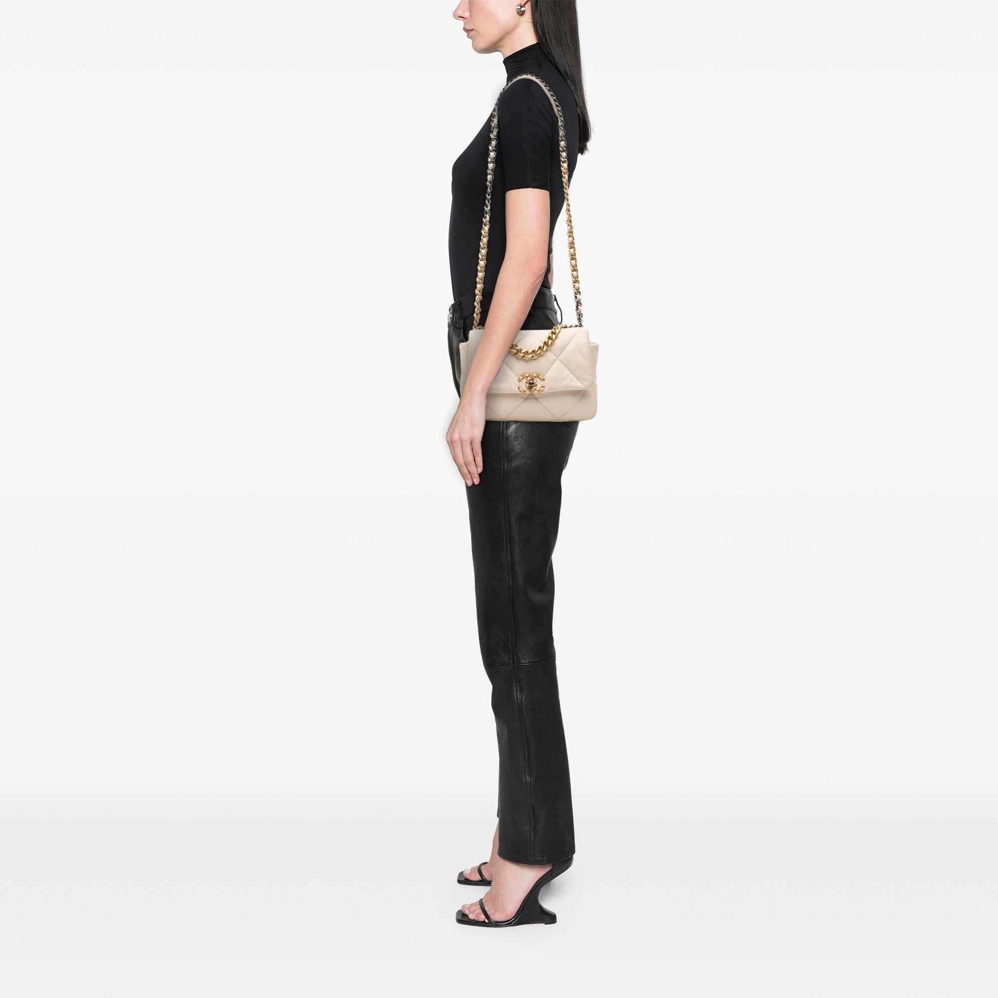 Chanel Medium Lambskin 19 Flap
