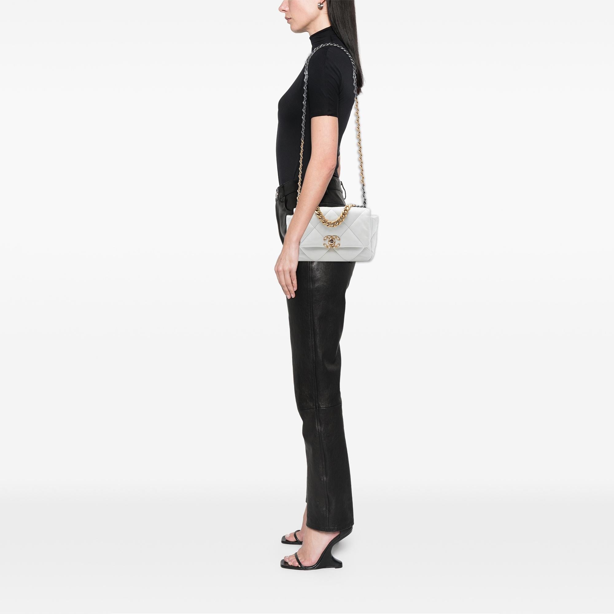 Chanel Medium Lambskin 19 Flap