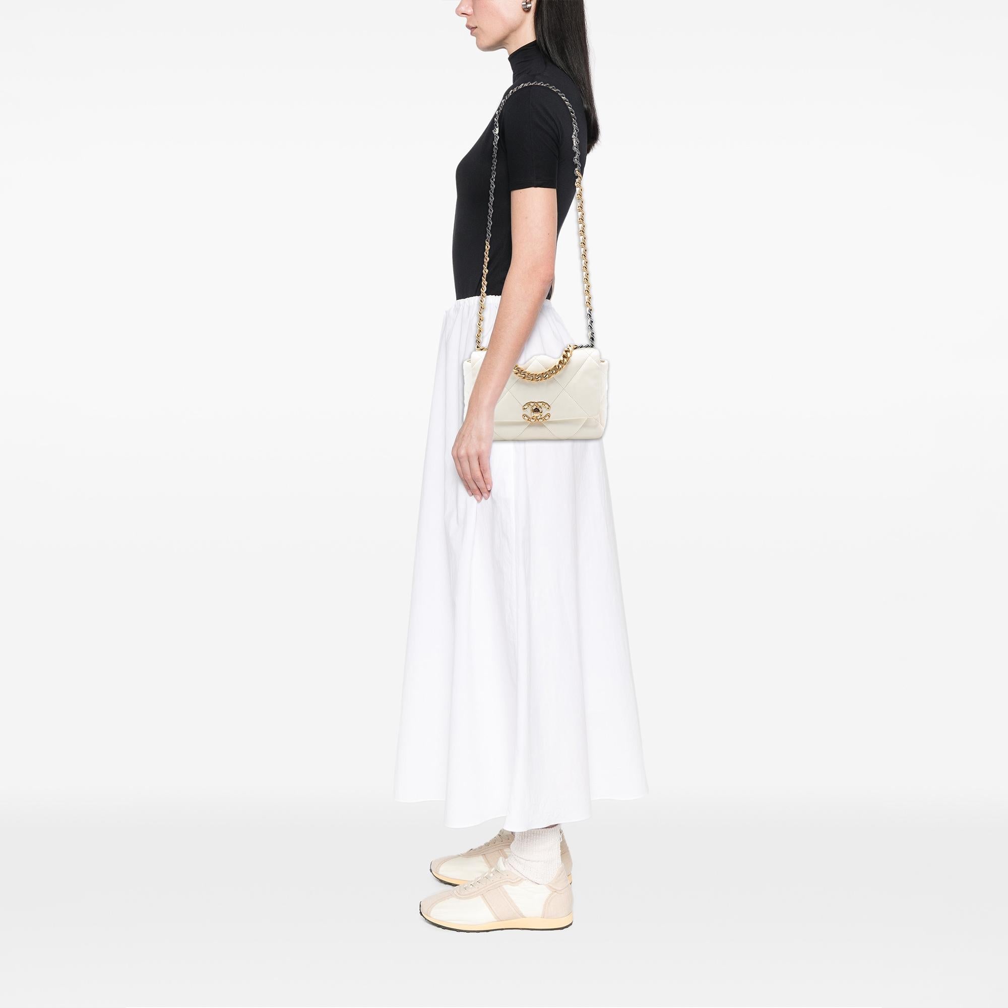 Chanel Medium Lambskin 19 Flap