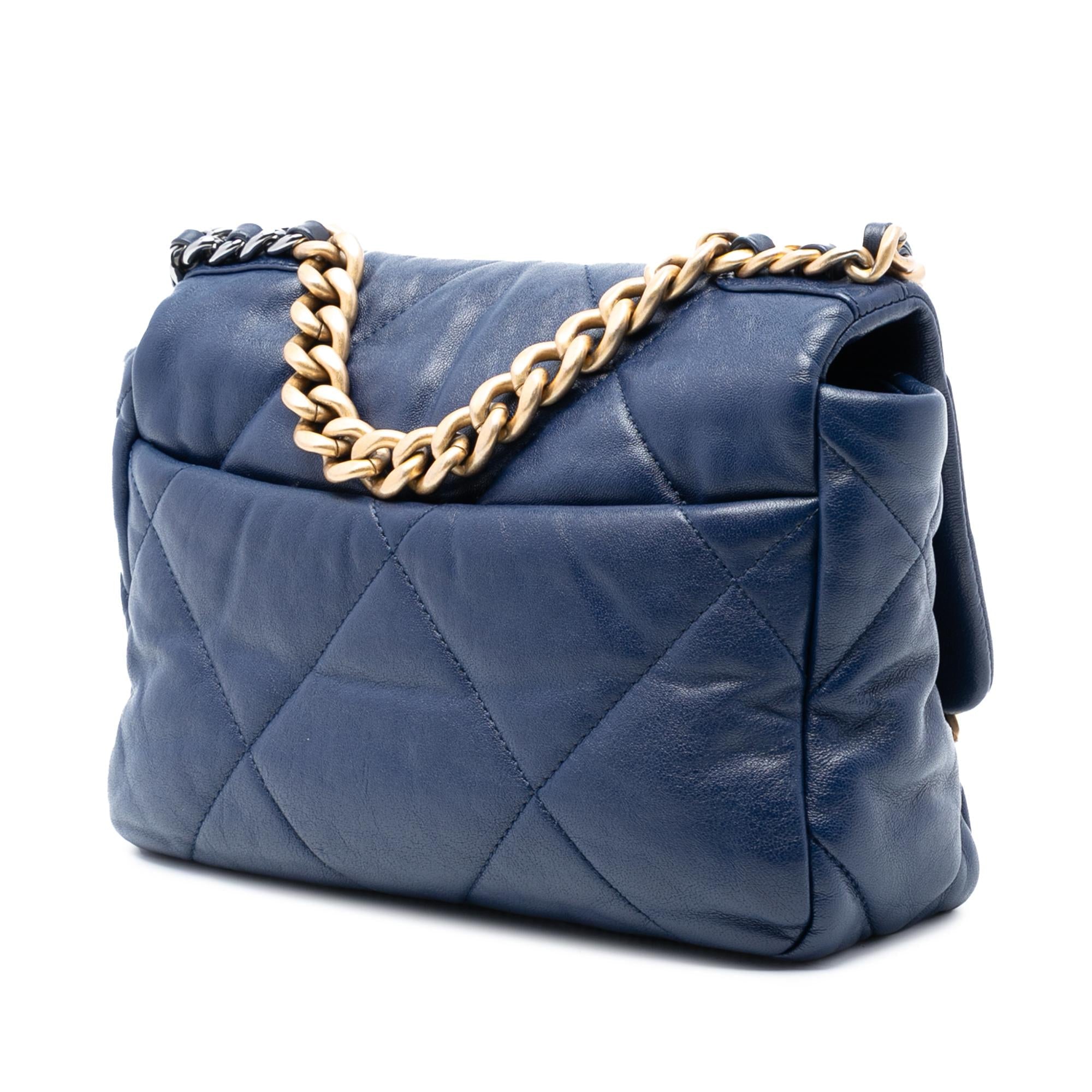 Chanel Medium Lambskin 19 Flap