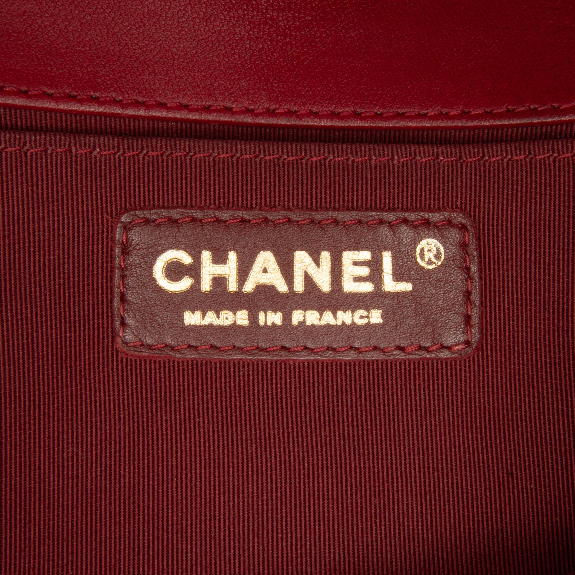 Chanel Medium Lambskin Boy Flap Bag (SHG-OR86HO)