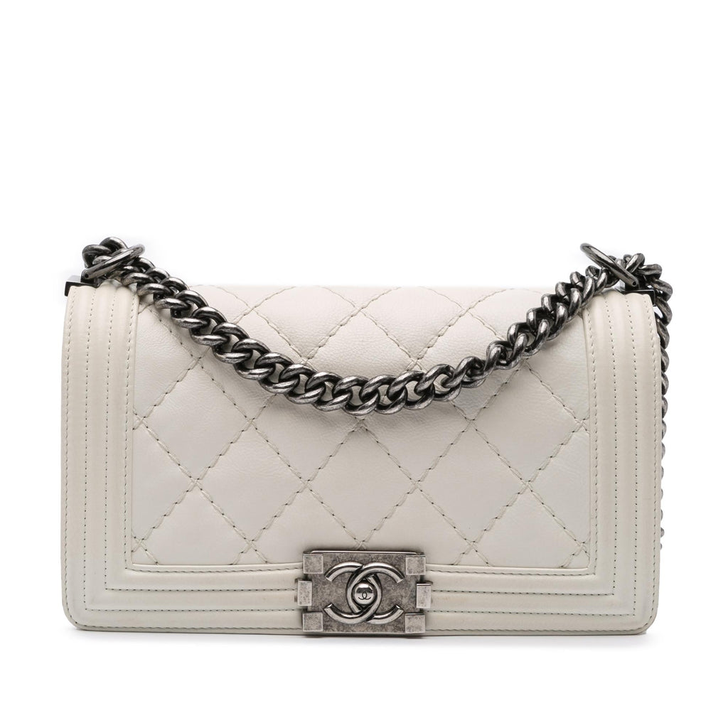 Chanel Medium Lambskin Boy Flap