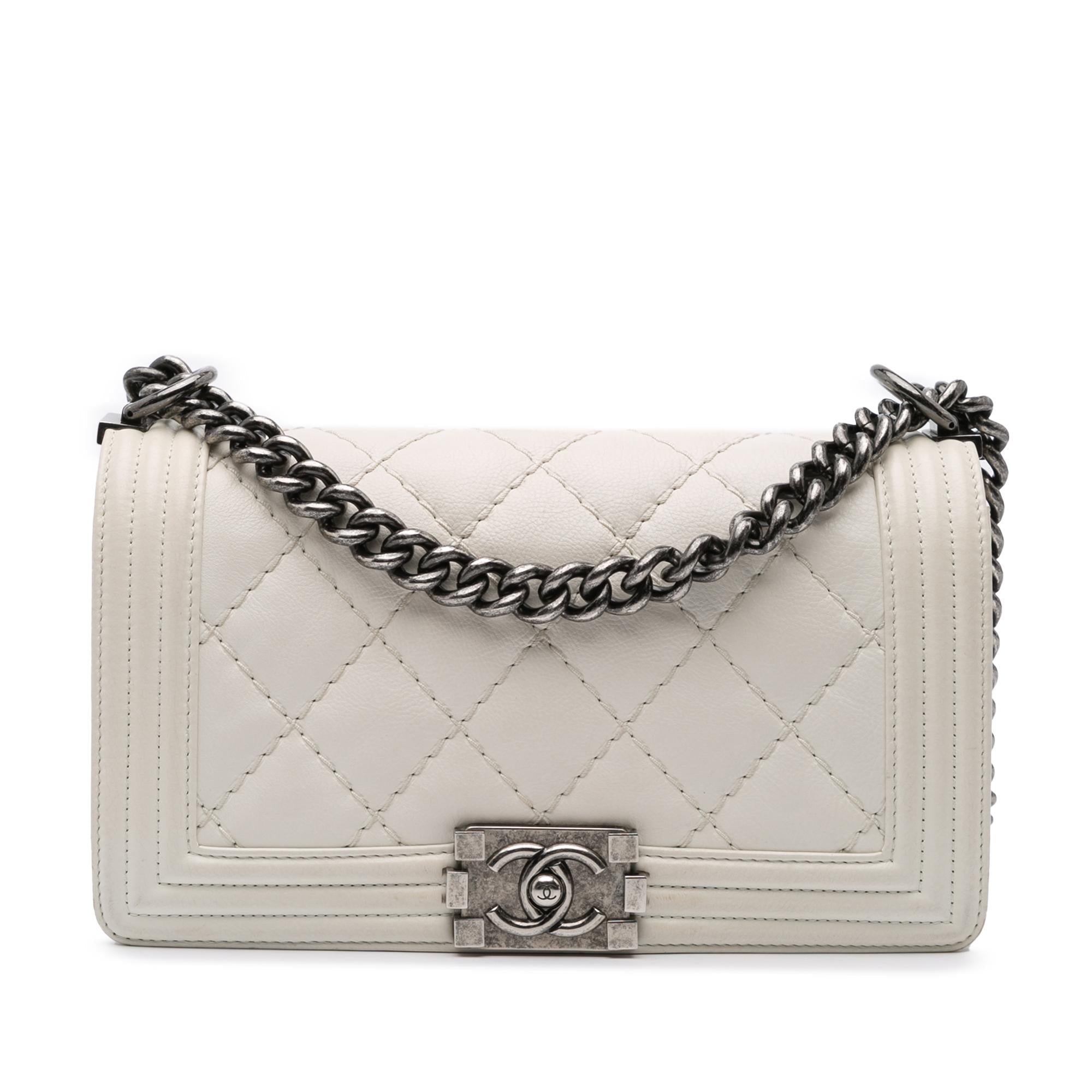 Chanel Medium Lambskin Boy Flap