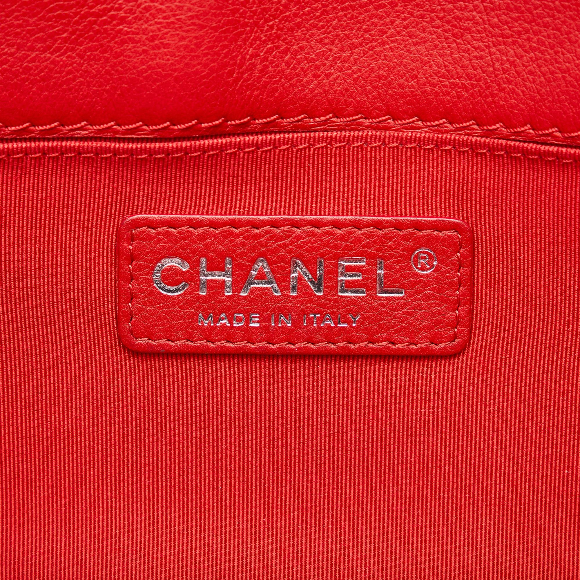 Chanel Medium Lambskin Boy Reverso Flap (SHG-9H5l0X)