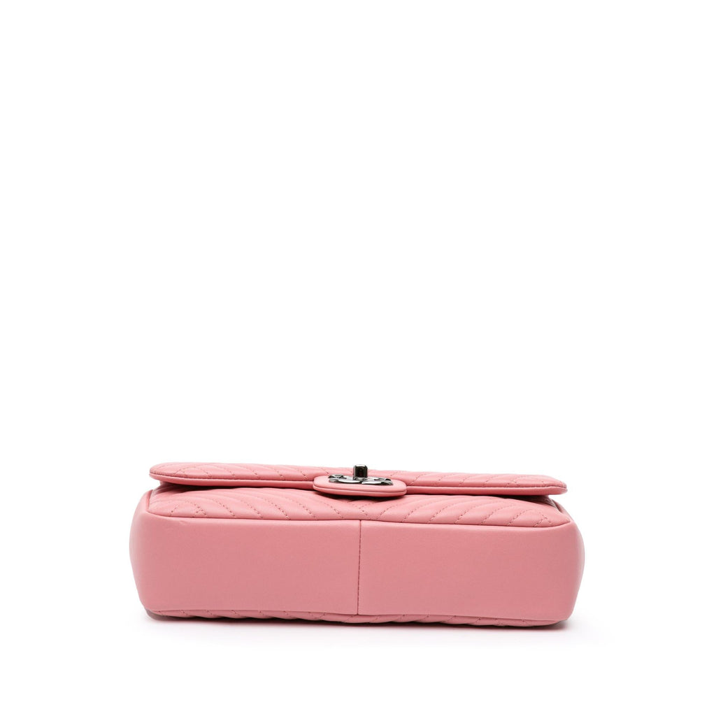 Chanel Medium Lambskin CC Crossing Flap