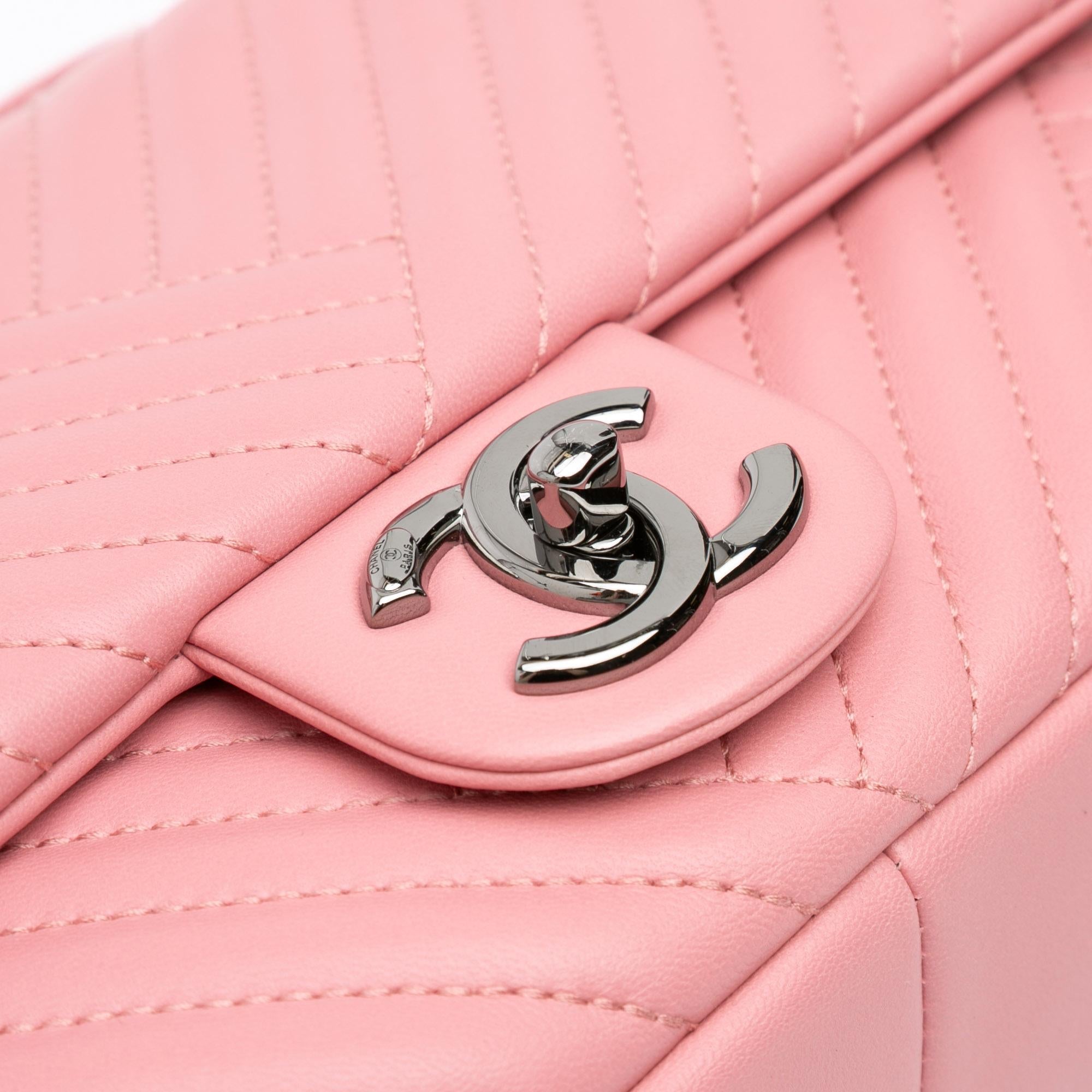 Chanel Medium Lambskin CC Crossing Flap